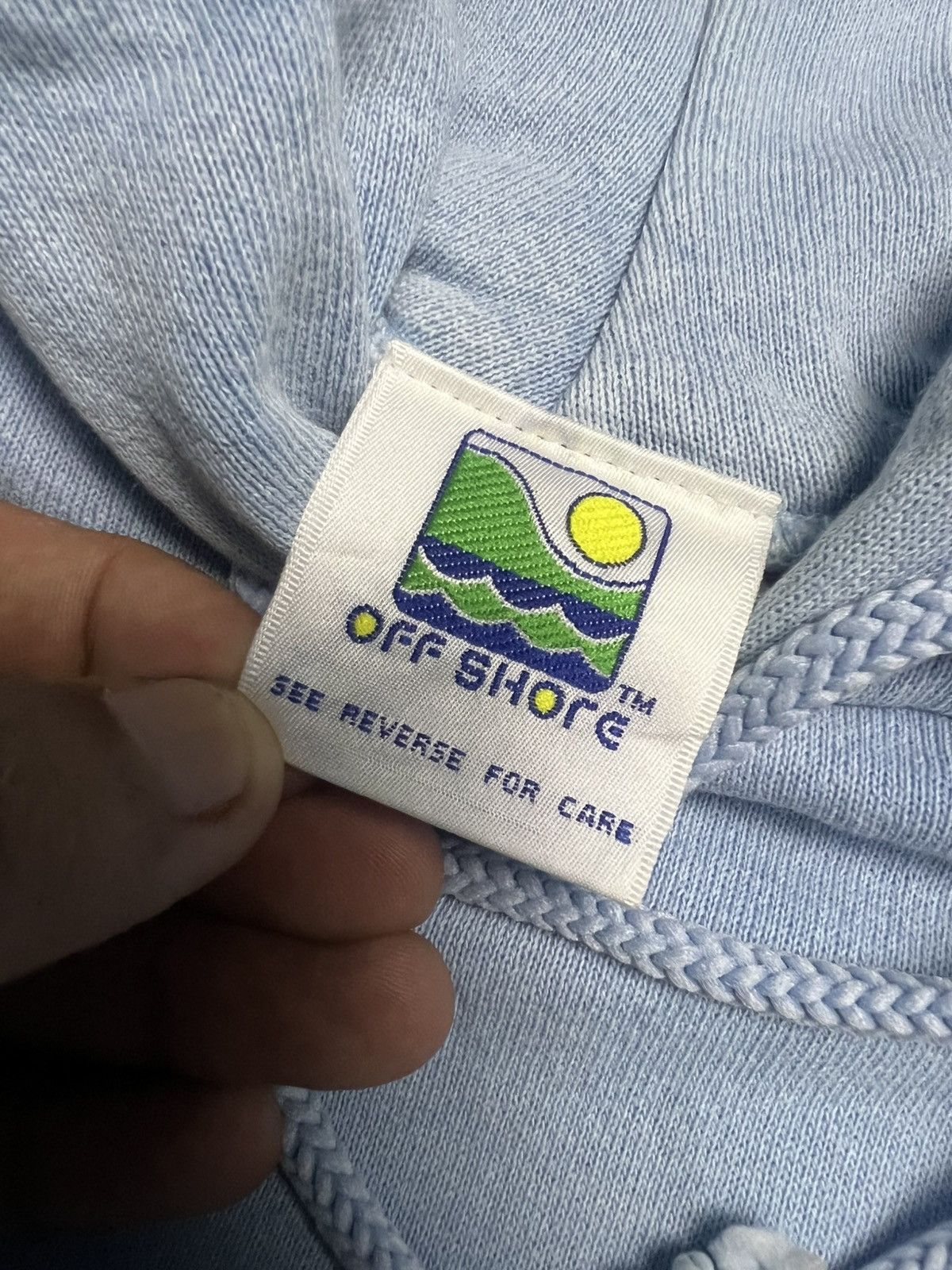 Beauty Beast Vintage 90s Off Shore Surfwear Hibiscus Flower Hoodie (46) Size US L / EU 52-54 / 3 - 4 Thumbnail