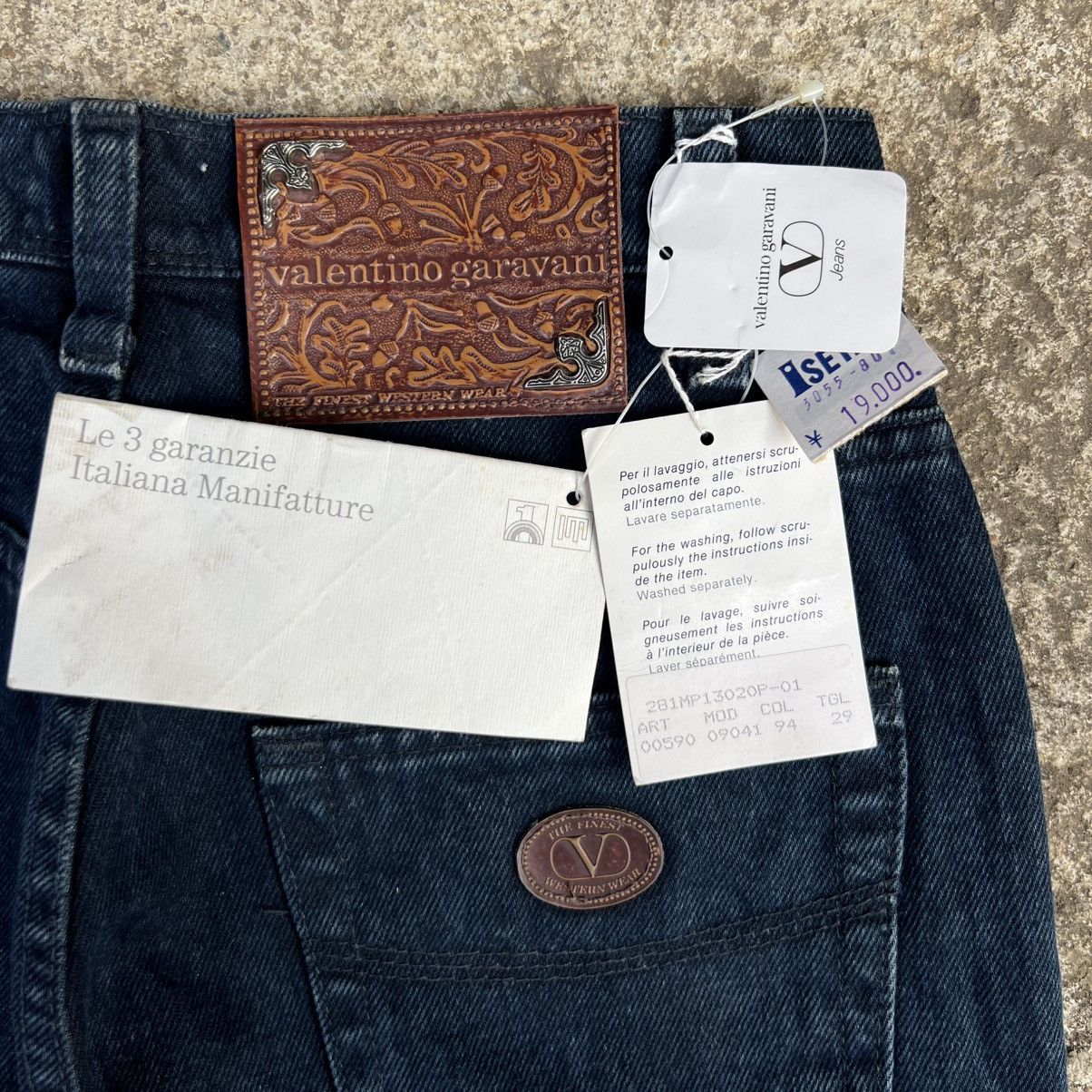 Valentino × Vintage 90s Valentino Jeans Denim Pants Blue Size US 27 - 1 Thumbnail