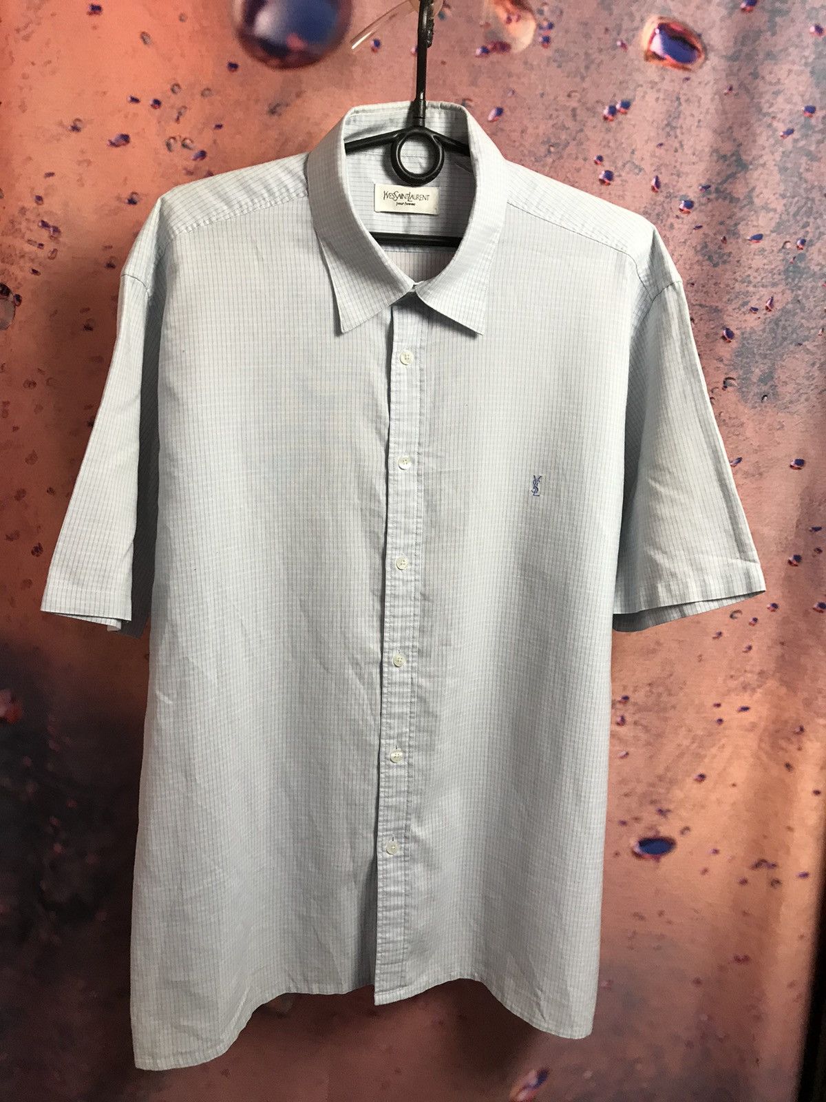 Yves Saint Laurent Yves Saint Lauren luxury streetwear shirt Size US XL / EU 56 / 4 - 1 Thumbnail