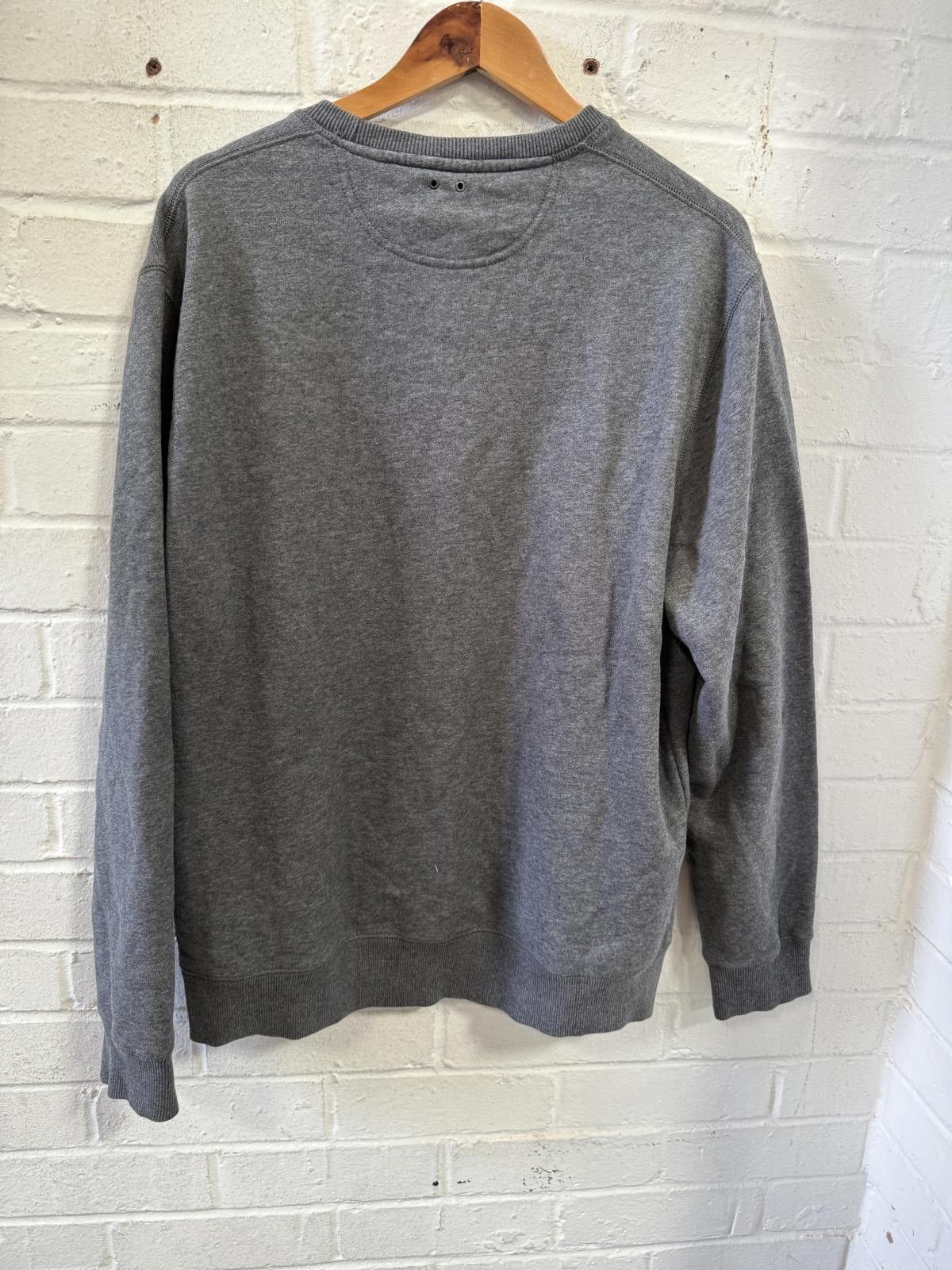 Converse Converse All Star Men's Gray Crewneck Sweatshirt Size XL Size US XL / EU 56 / 4 - 5 Thumbnail