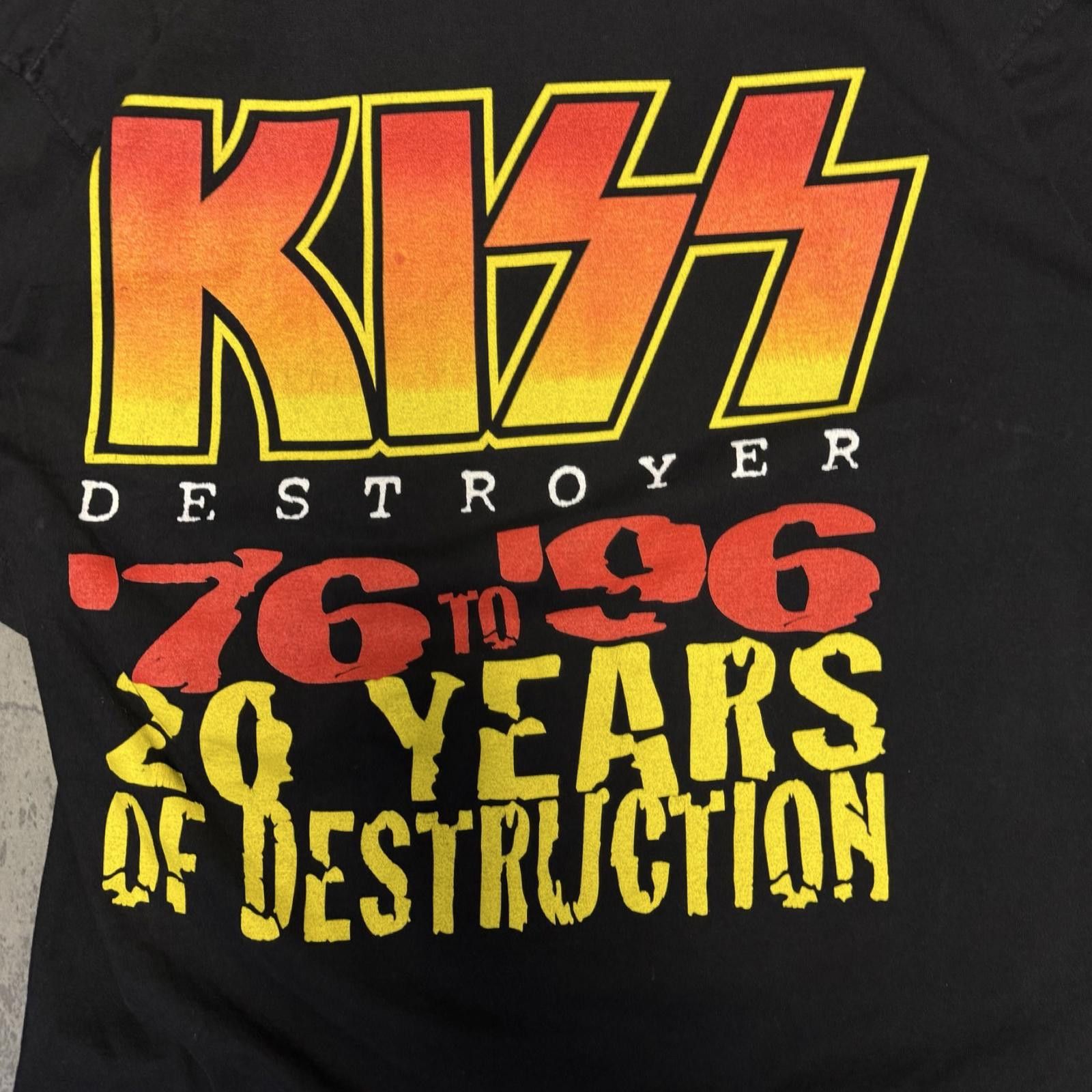 Anvil 1996 Kiss 20 Years of Destruction -- XL -- Size US XL / EU 56 / 4 - 4 Thumbnail