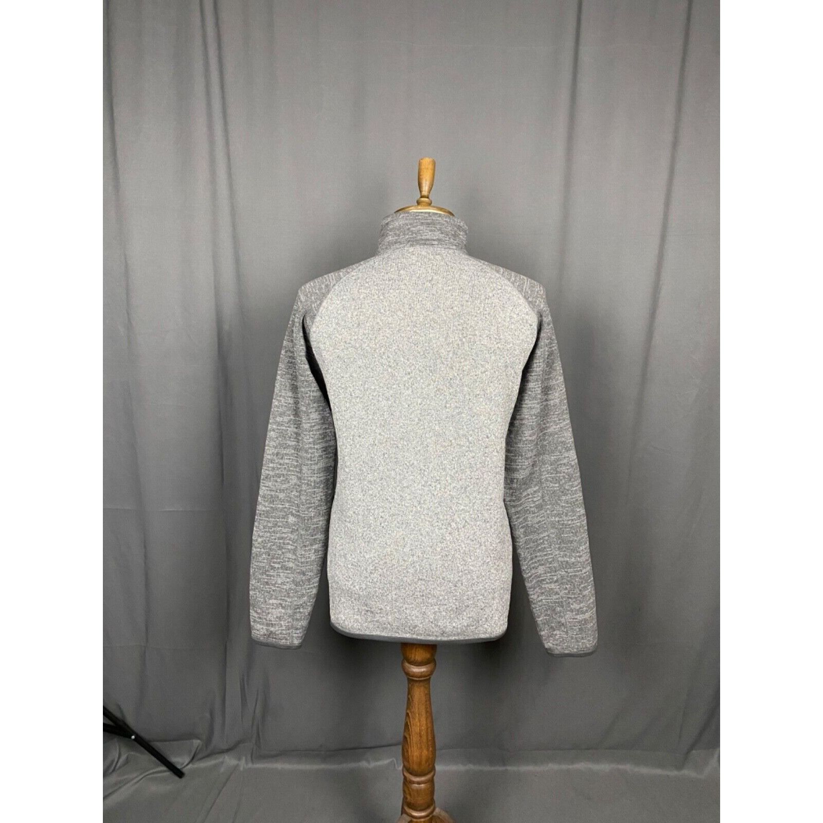 Patagonia MINT! Patagonia Men's Gray Zip Fleeced Sweater Size XL Size US XL / EU 56 / 4 - 6 Thumbnail
