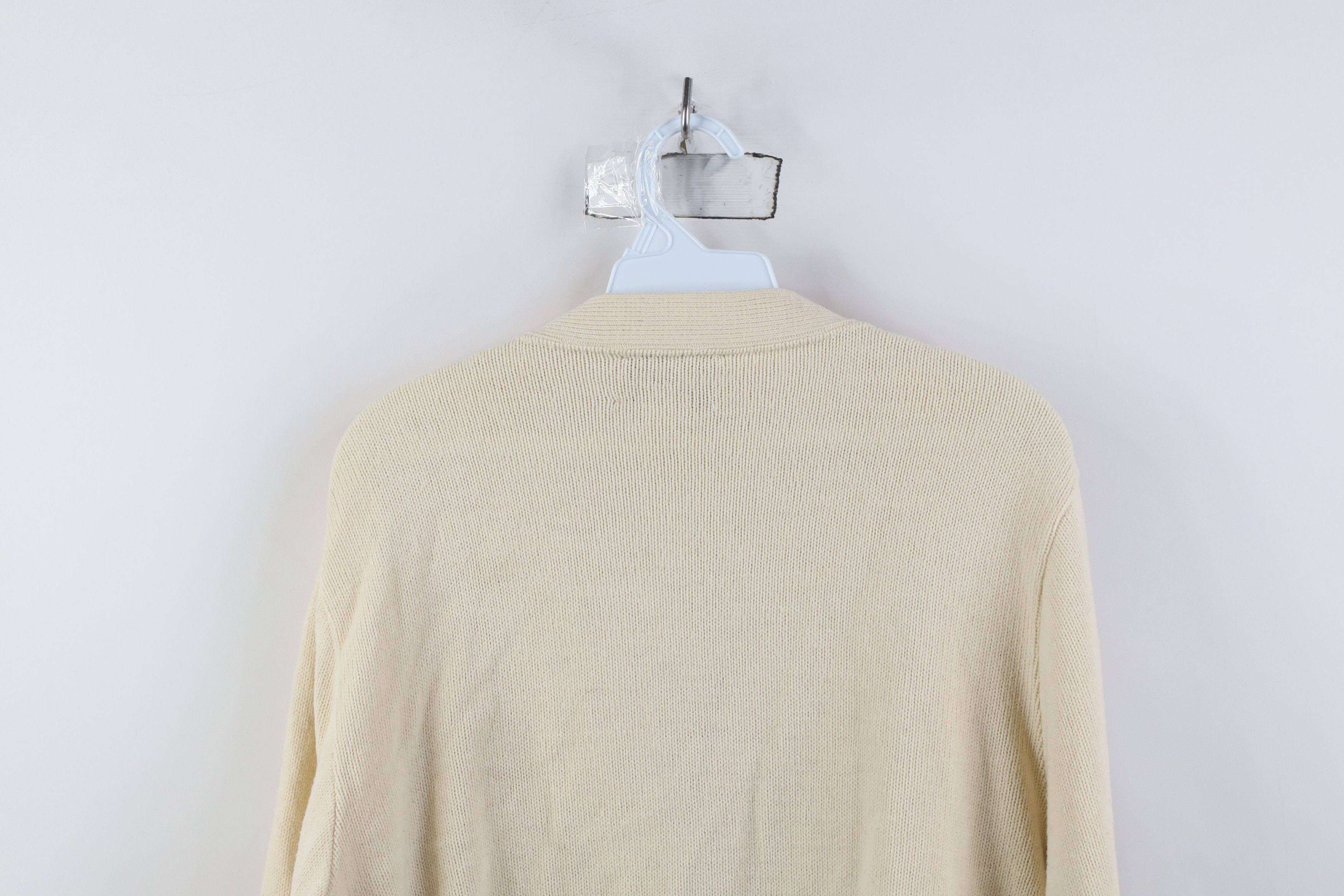 Vintage Vintage 90s Streetwear Cable Knit Cardigan Sweater USA Size US M / EU 48-50 / 2 - 11 Thumbnail