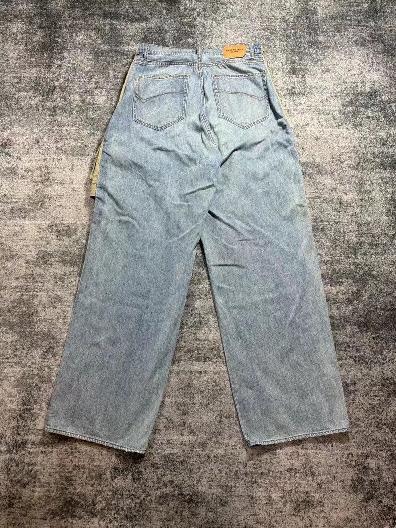 Balenciaga Balenciaga Hybrid Cargo Shorts and Denim Pants-2507 Size US 30 / EU 46 - 2 Thumbnail