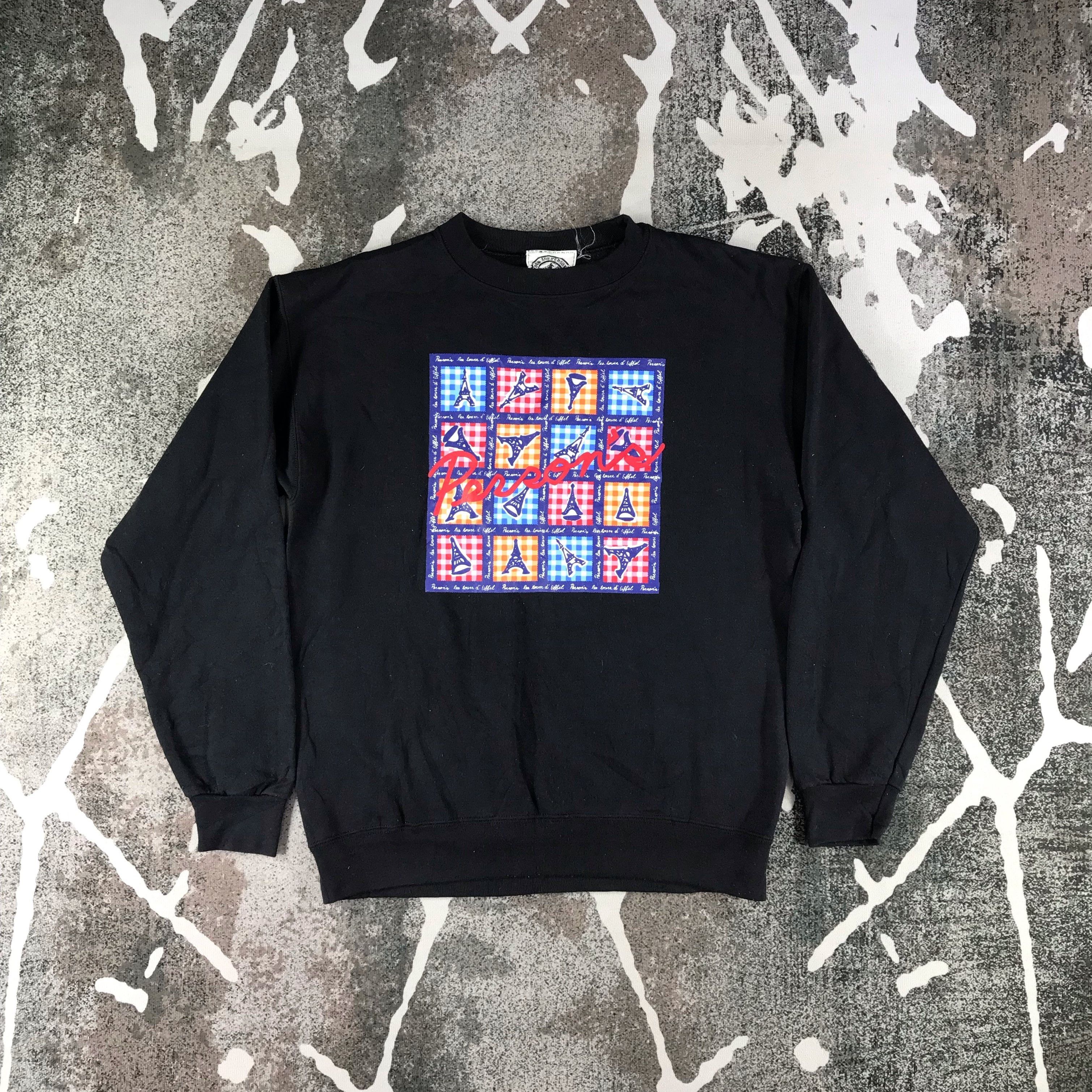 Other Vintage Person Eiffer Tower Art Sweatshirt F163 Size US M / EU 48-50 / 2 - 1 Thumbnail