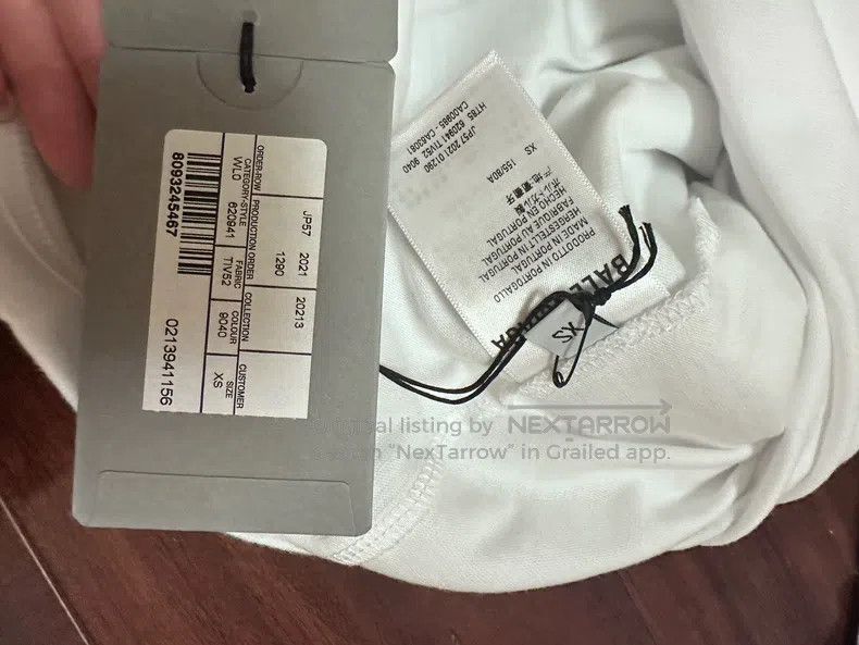 Balenciaga Balenciaga Coca-Cola striped white T-shirt Size US XS / EU 42 / 0 - 7 Thumbnail