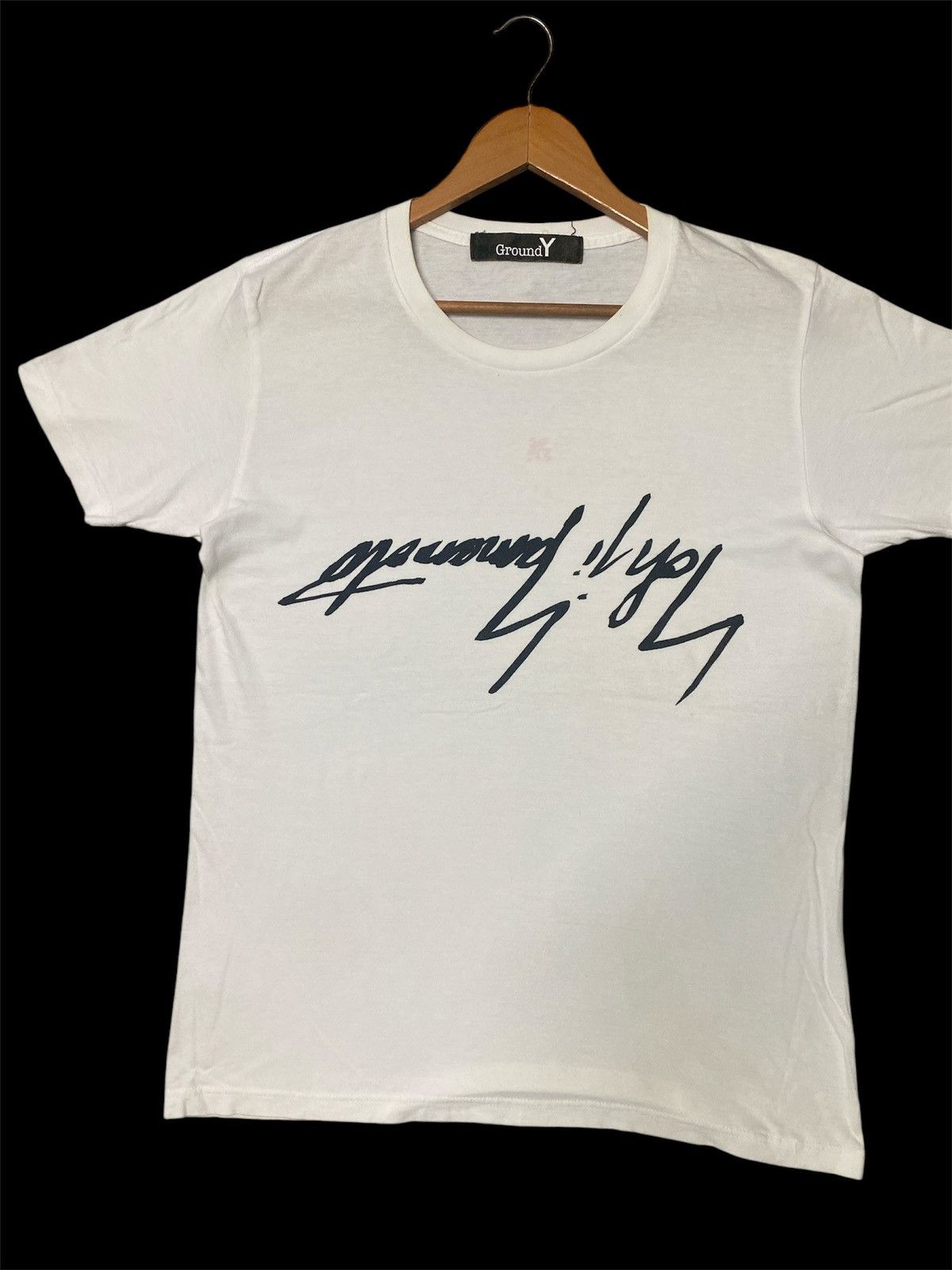 Japanese Brand × Vintage × Yohji Yamamoto ‼️RARE‼️YOHJI YAMAMOTO SPELLOUT VINTAGE SHIRT TEE🔥 Size US M / EU 48-50 / 2 - 3 Thumbnail