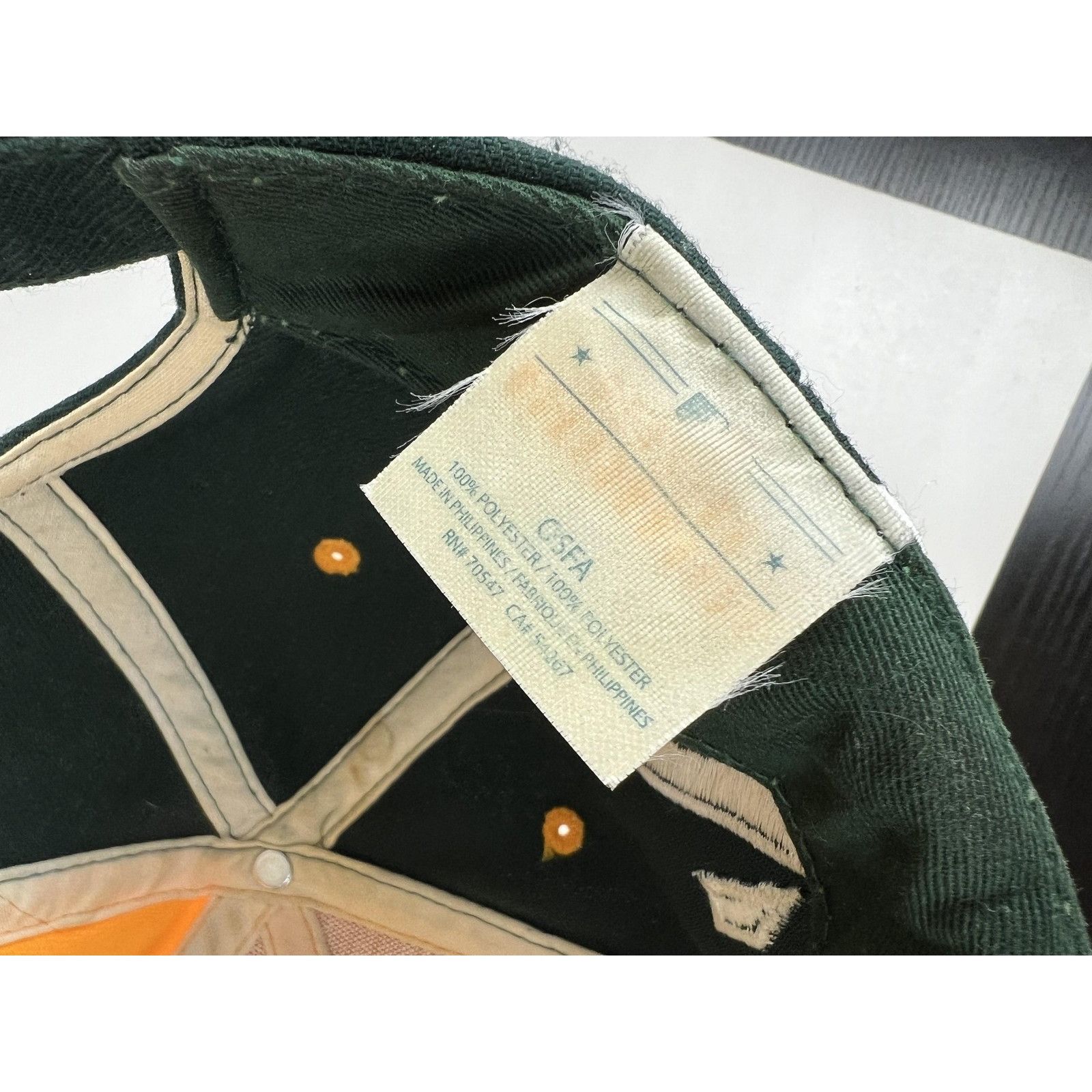 Other VTG Oakland Athletics Hat Cap Strap Back Mens Green MLB Base Size ONE SIZE - 9 Thumbnail