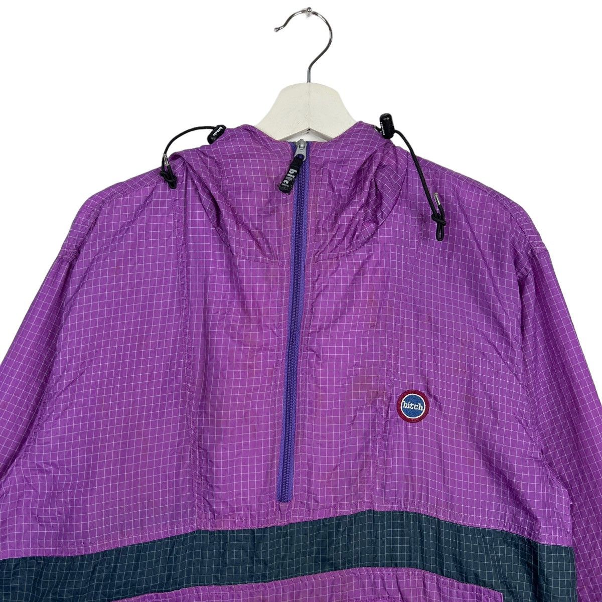 Other 🔥 VINTAGE 1990s BITCH SKATEBOARDS ANORAK JACKET Size US M / EU 48-50 / 2 - 3 Thumbnail