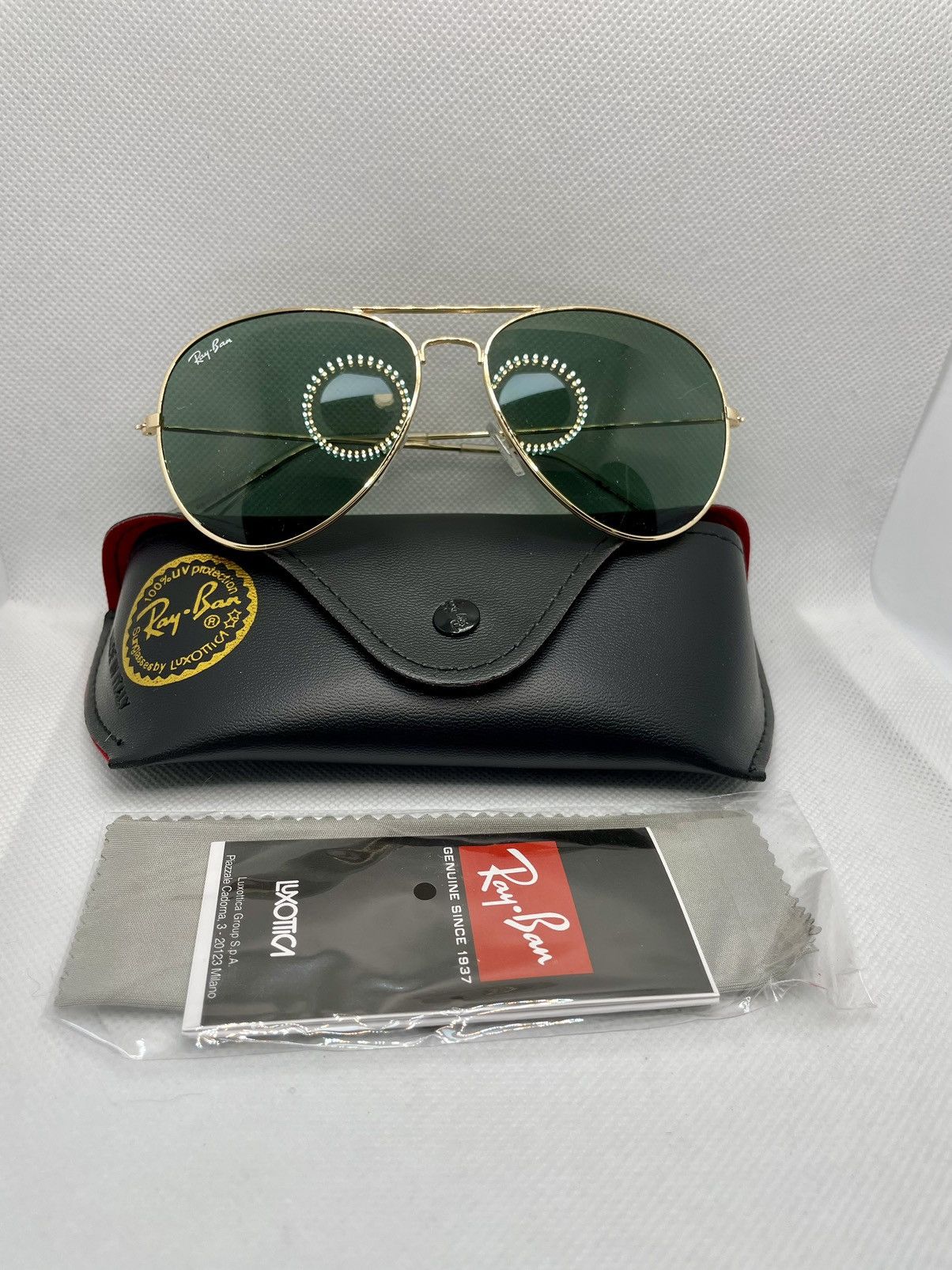 RayBan Lunettes de soleil AViATOR CLASSIC GREEN - RAY BAN Size ONE SIZE - 3 Thumbnail