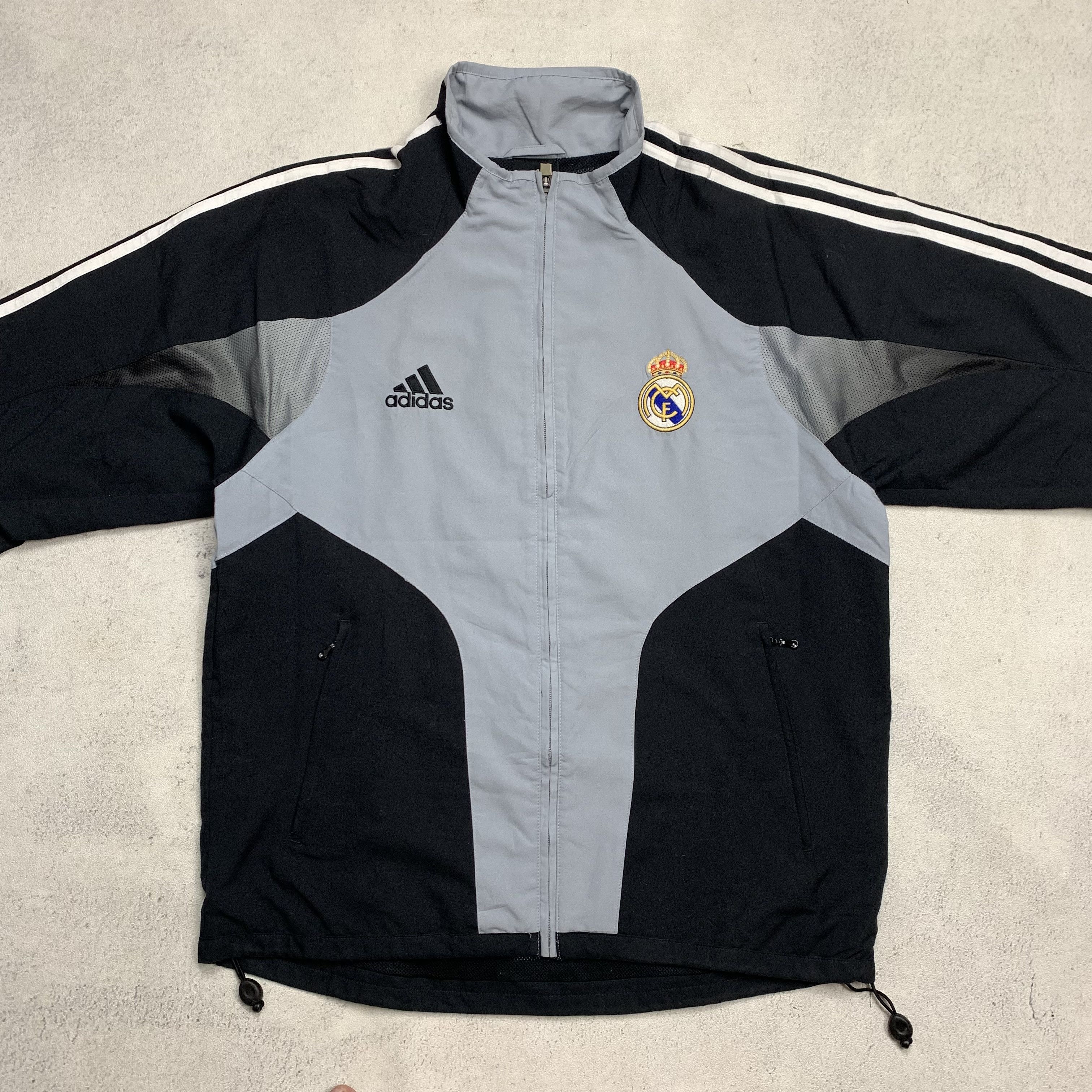 Adidas Real Madrid 2004/05 Track Jacket Size US M / EU 48-50 / 2 - 2 Thumbnail
