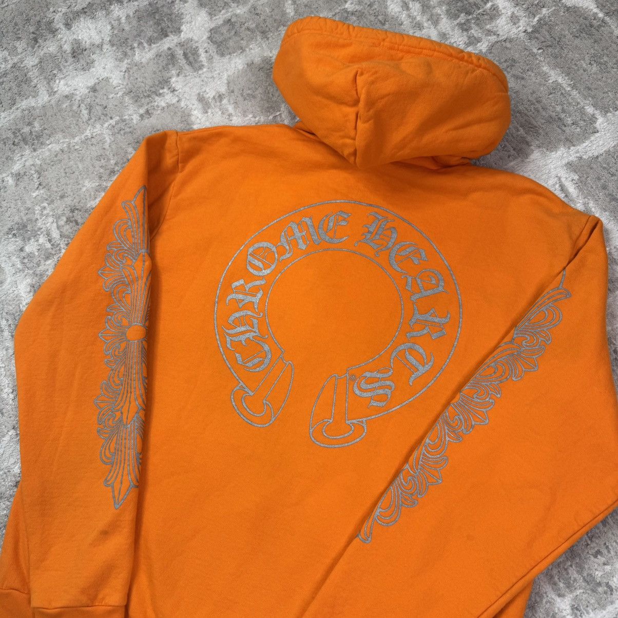 Chrome Hearts Miami Floral horseshoe pullover hoodie Size US M / EU 48-50 / 2 - 7 Thumbnail