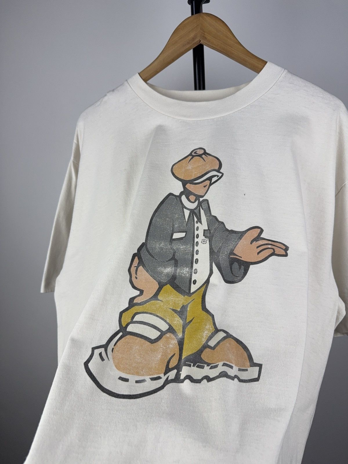 JNCO Crazy Vintage Retro Big Logo SK8 90s Jnco STYLE tee shirt Size US XL / EU 56 / 4 - 4 Thumbnail