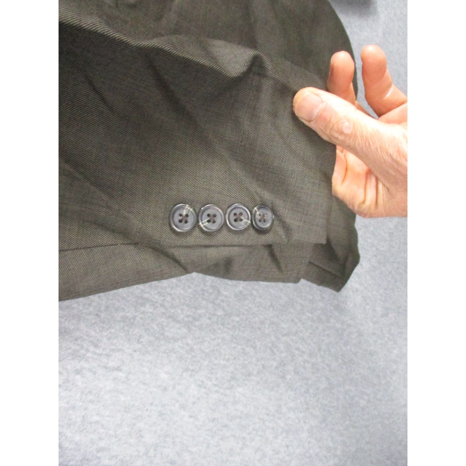 Ralph Lauren Lauren Ralph Lauren Sport Coat Mens 48XL Brown Wool Two Button Single-Breasted Notch Lapel Inner Pockets Canada Size US M / EU 48-50 / 2 - 3 Thumbnail
