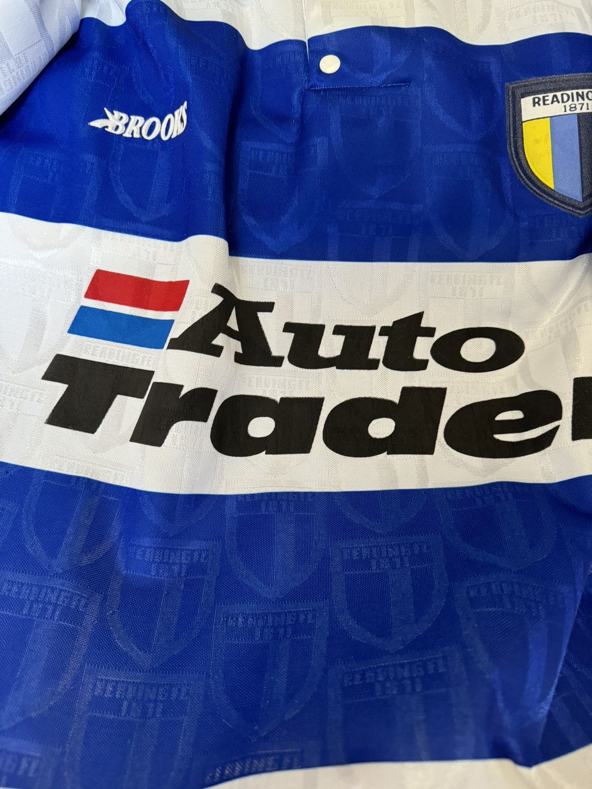 Brooks × Vintage 1992 1993 Reading vintage Home Shirt soccer jersey Size US L / EU 52-54 / 3 - 6 Thumbnail