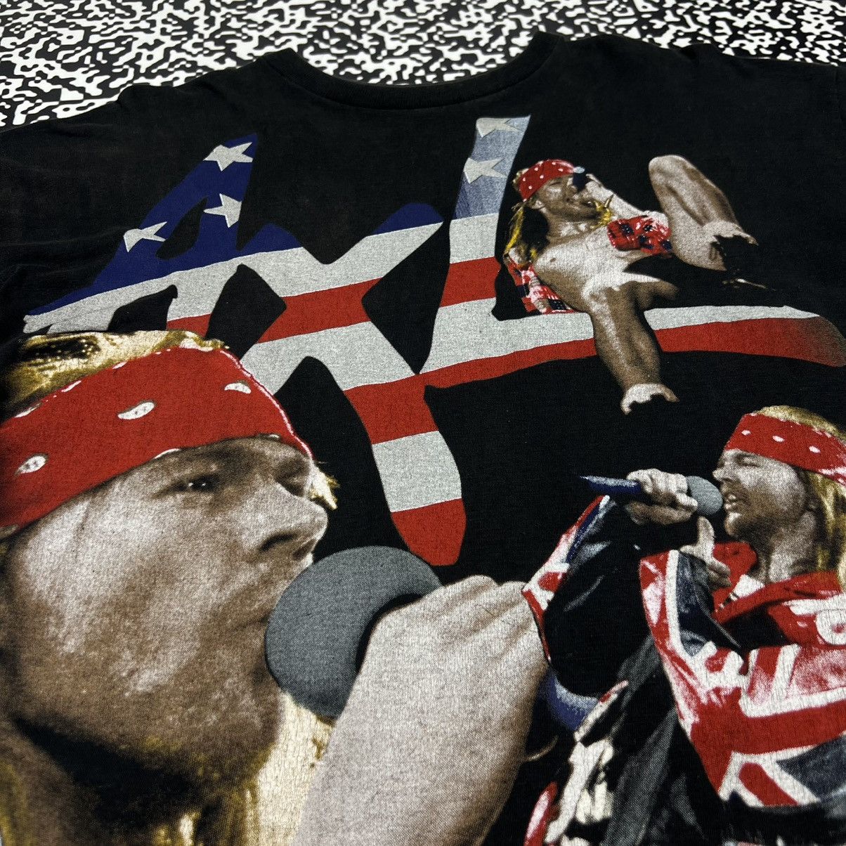 Guns N' Roses Vintage 90s Guns N Roses Axl Rose Use Your Illusion T-shirt Size US XL / EU 56 / 4 - 14 Thumbnail