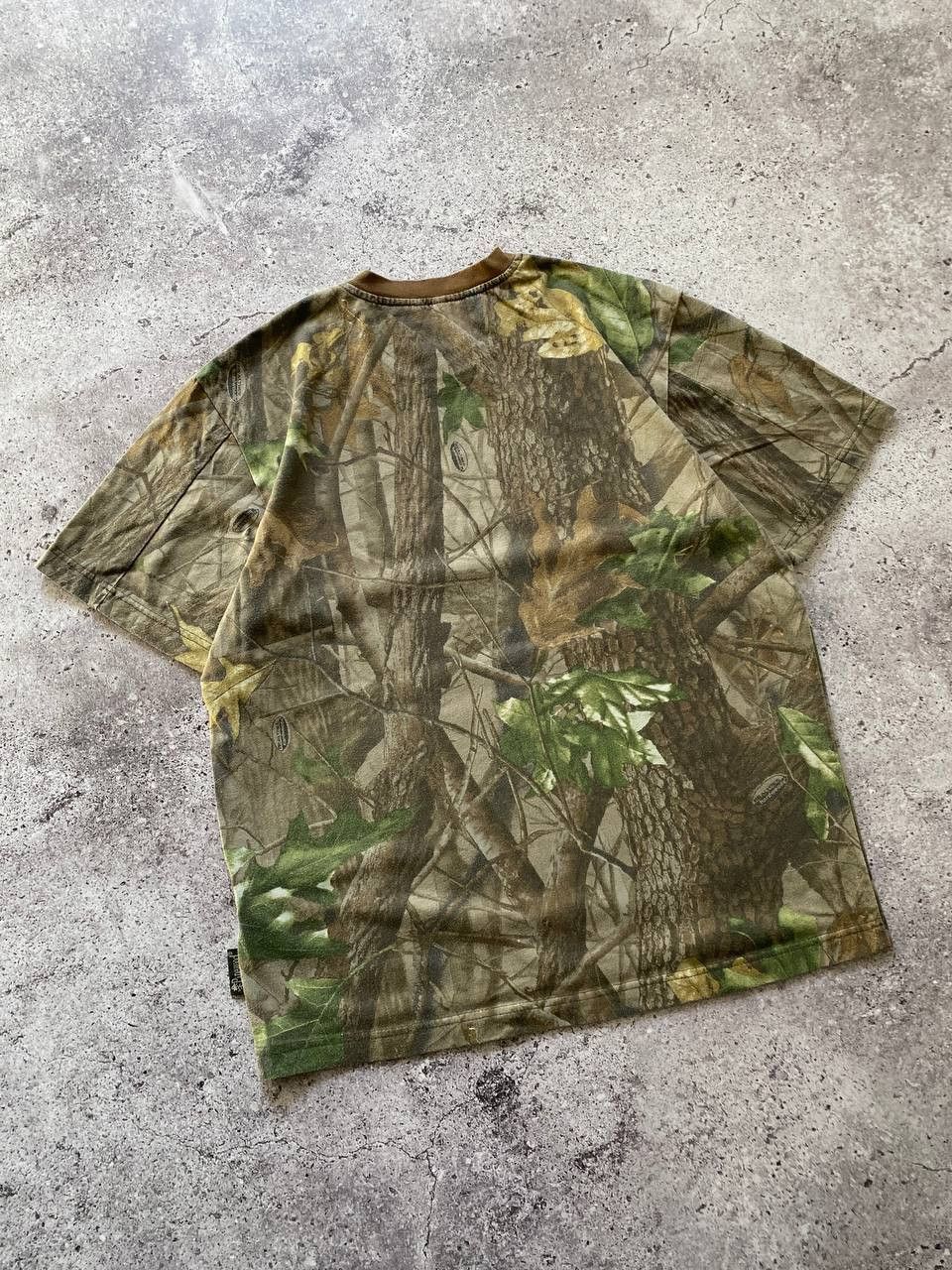 Realtree CRAZY VINTAGE REAL TREE MILITARY ESSENTIAL T SHIRT Y2K Size US M / EU 48-50 / 2 - 7 Thumbnail