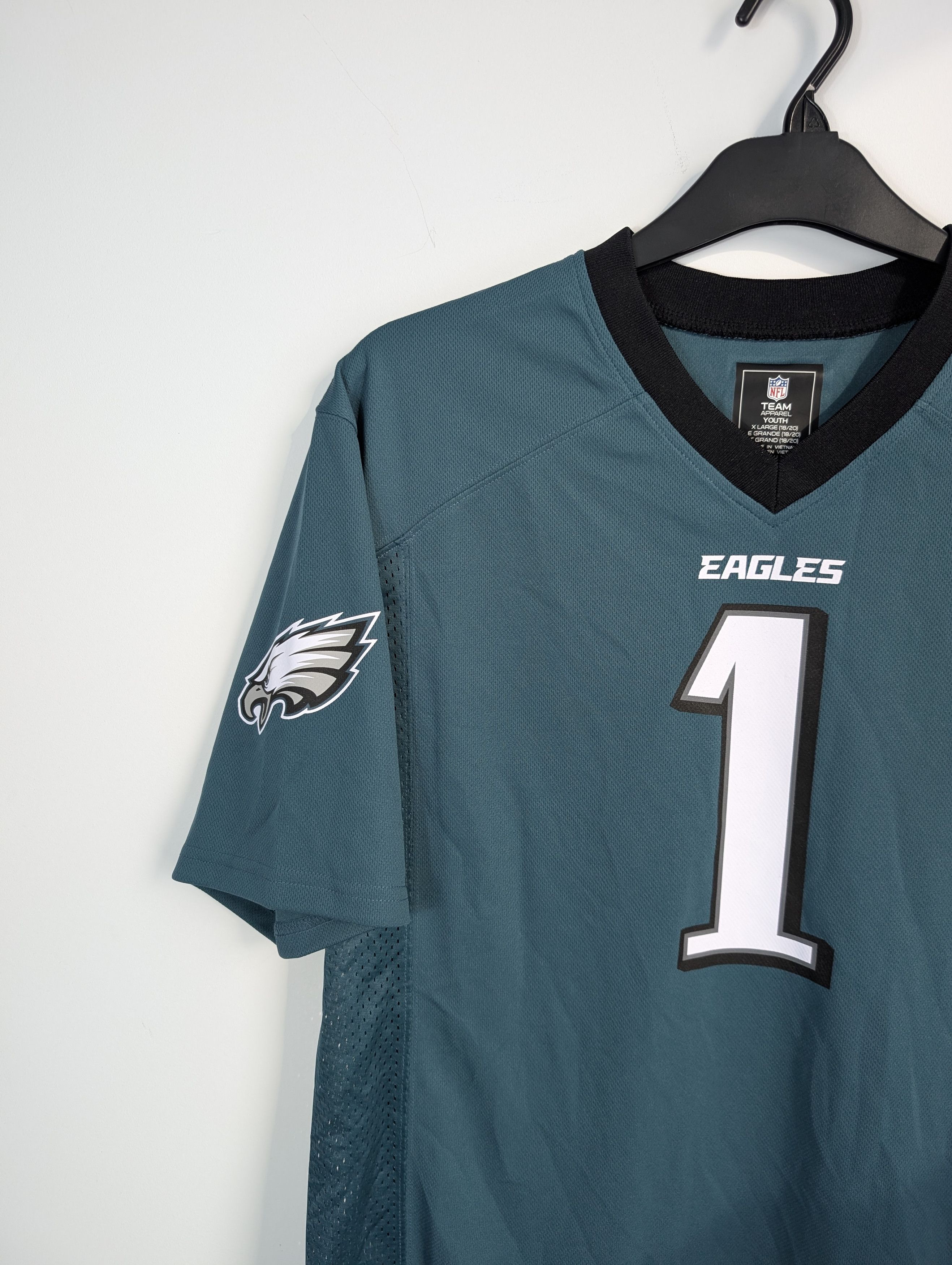 NFL NFL Jalen Hurts Eagles Jersey Green Streetwear Boxy Y2K Size US S / EU 44-46 / 1 - 2 Thumbnail