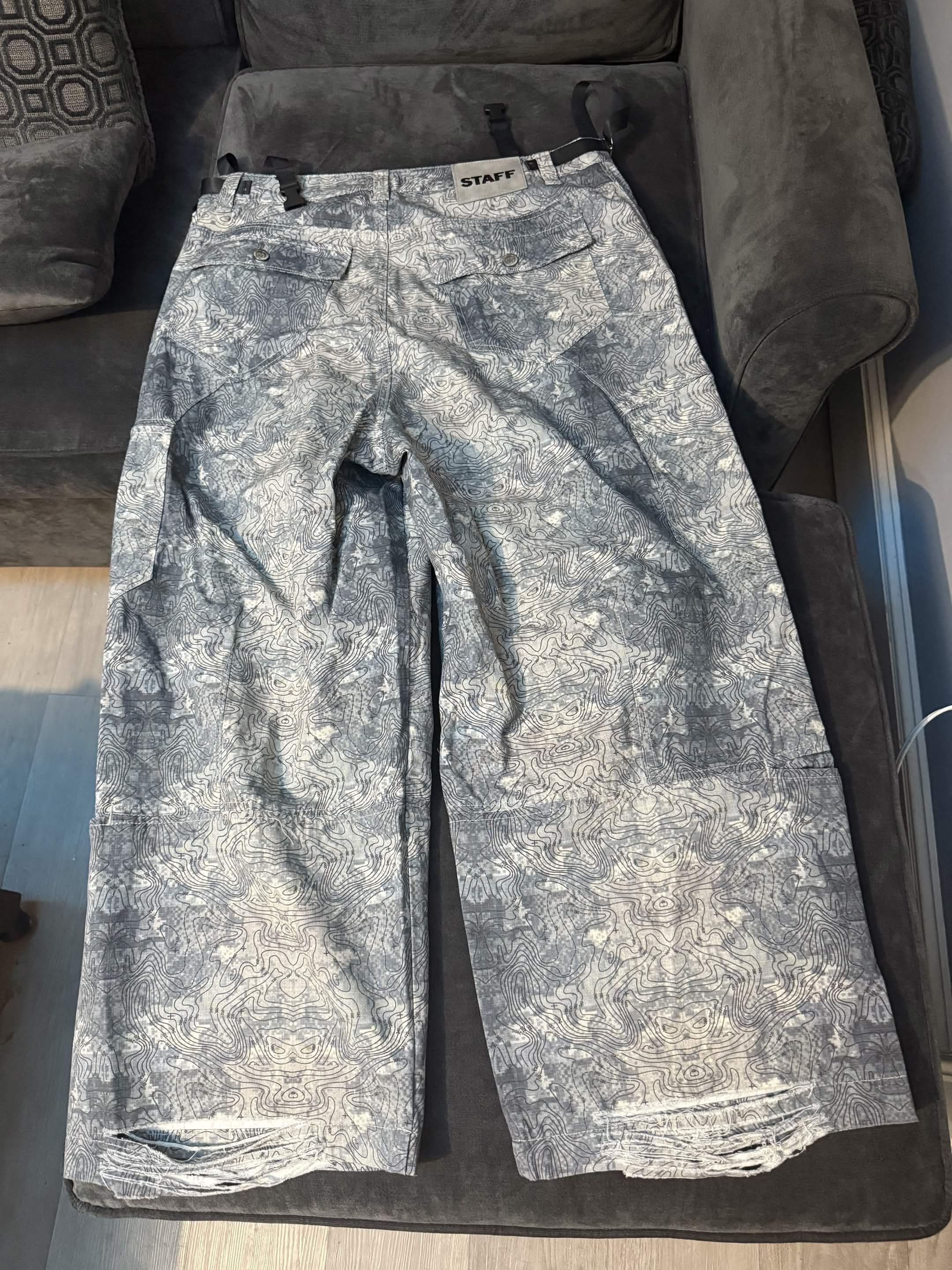 STAFF WORKFORCE Trench baby pants Size US 34 / EU 50 - 4 Thumbnail