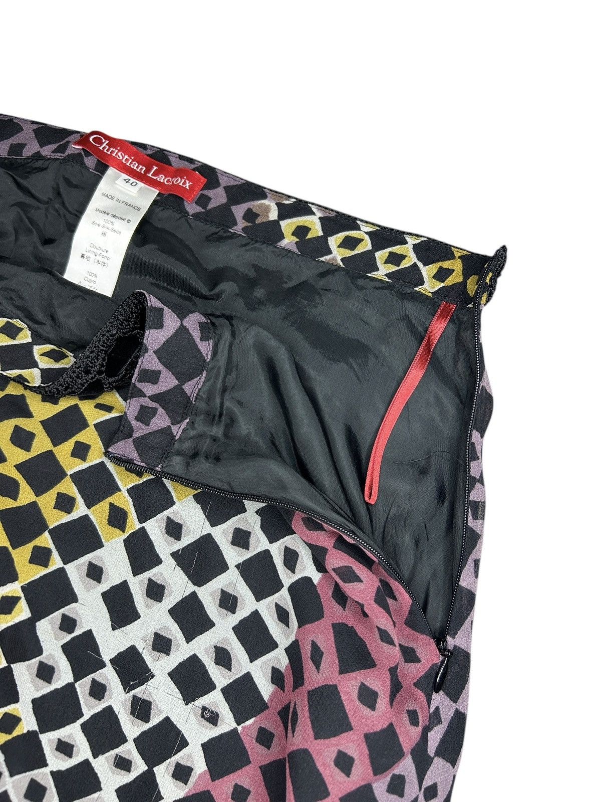 Christian Lacroix Printed Silk Ensemble Size M / US 6-8 / IT 42-44 - 13 Thumbnail