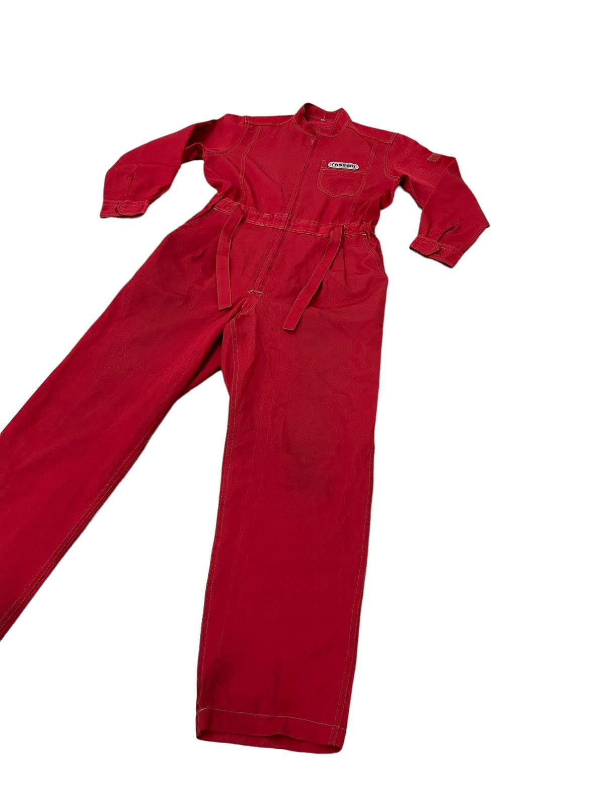 Japanese Brand Jumpsuit Vtg 90s Nisseki Dash Racer Overalls 5🟩2 Size US 32 / EU 48 - 12 Thumbnail
