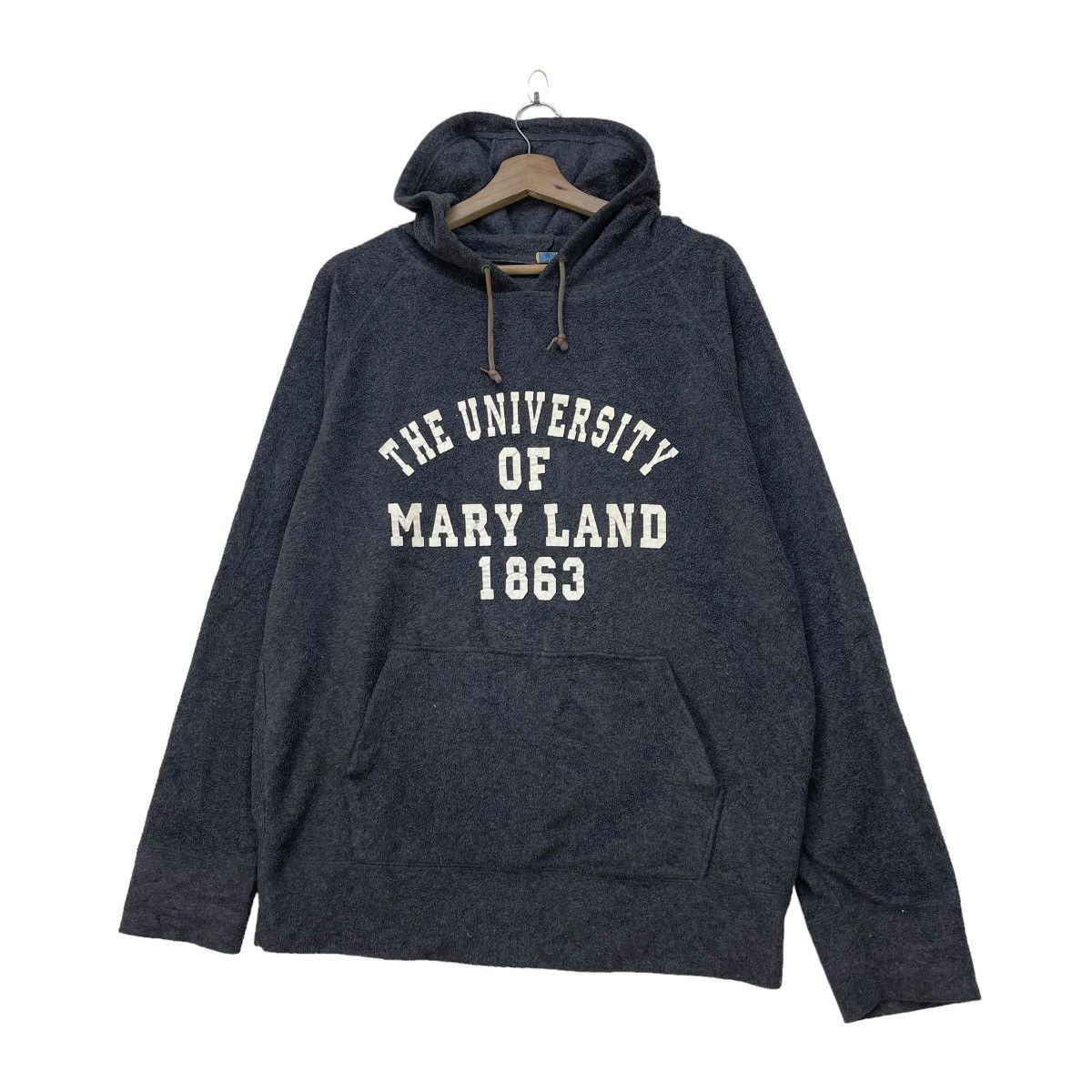 Other Vintage University Of Mary Land England Hooded Pullover Size US M / EU 48-50 / 2 - 1 Thumbnail