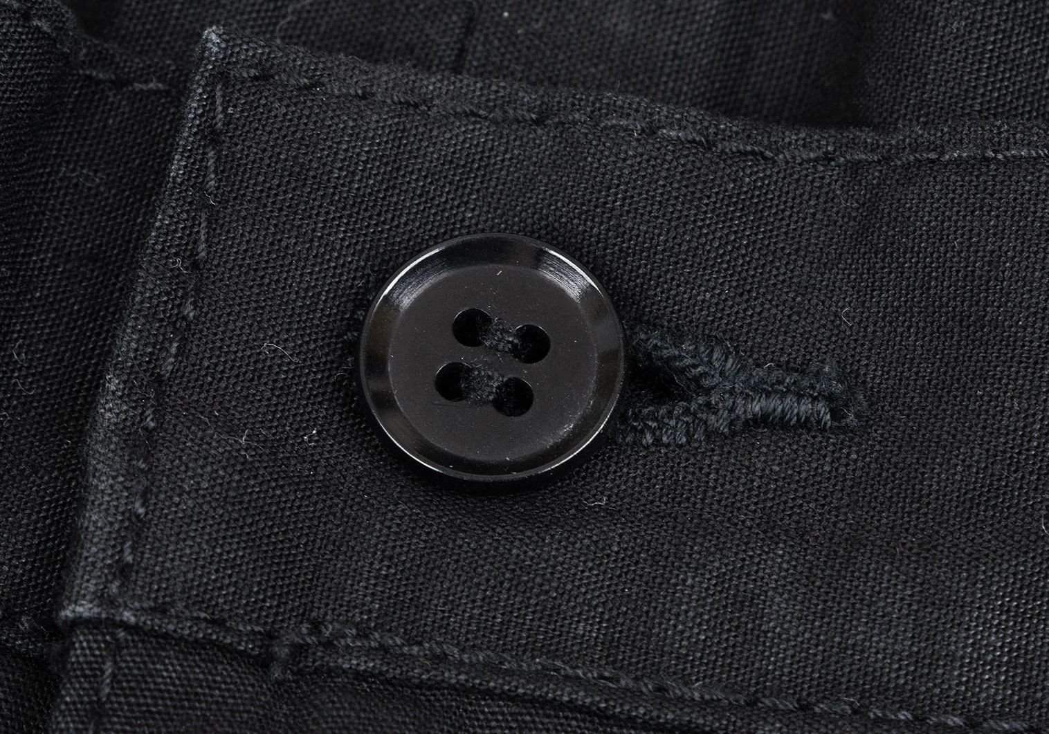 Comme des Garcons Homme Plus Cotton Straight Pants in Black Size S Size US 30 / EU 46 - 5 Thumbnail