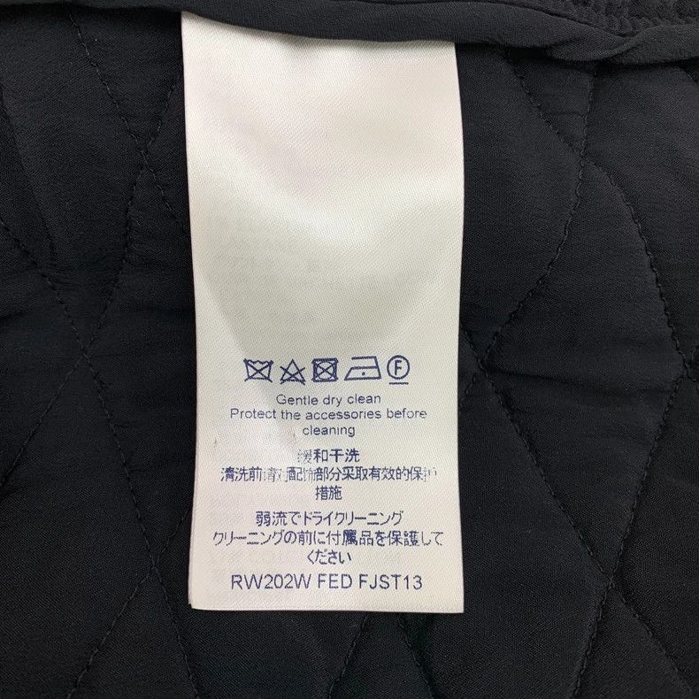Louis Vuitton Louis Vuitton Black cotton hooded logo print zip-up long-s Size US S / EU 44-46 / 1 - 6 Thumbnail