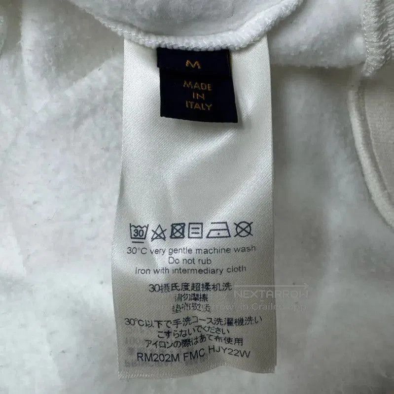 Louis Vuitton Louis Vuitton Men's White Sweatshirt M Size . Size US M / EU 48-50 / 2 - 5 Thumbnail