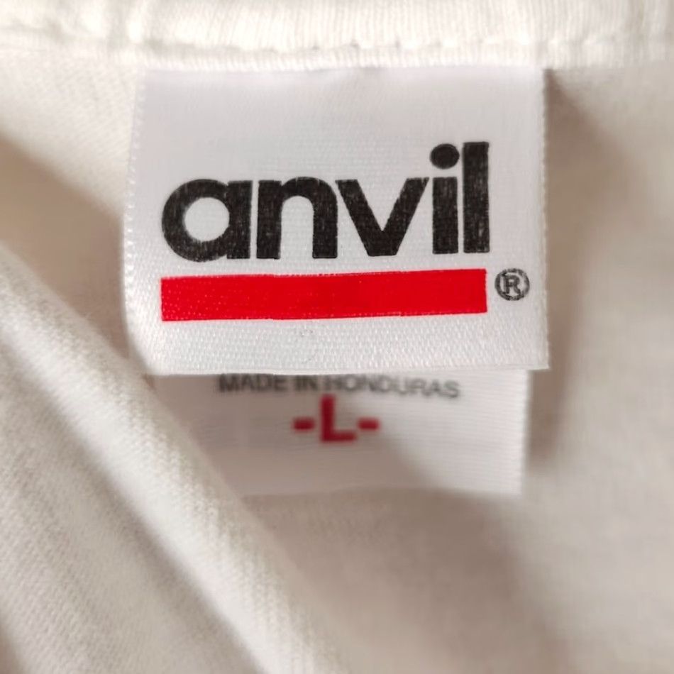 Anvil VINTAGE Old Minibike T Shirt Mens Size Large White FunDay Mini Bike Motorcycle California Size US L / EU 52-54 / 3 - 7 Thumbnail