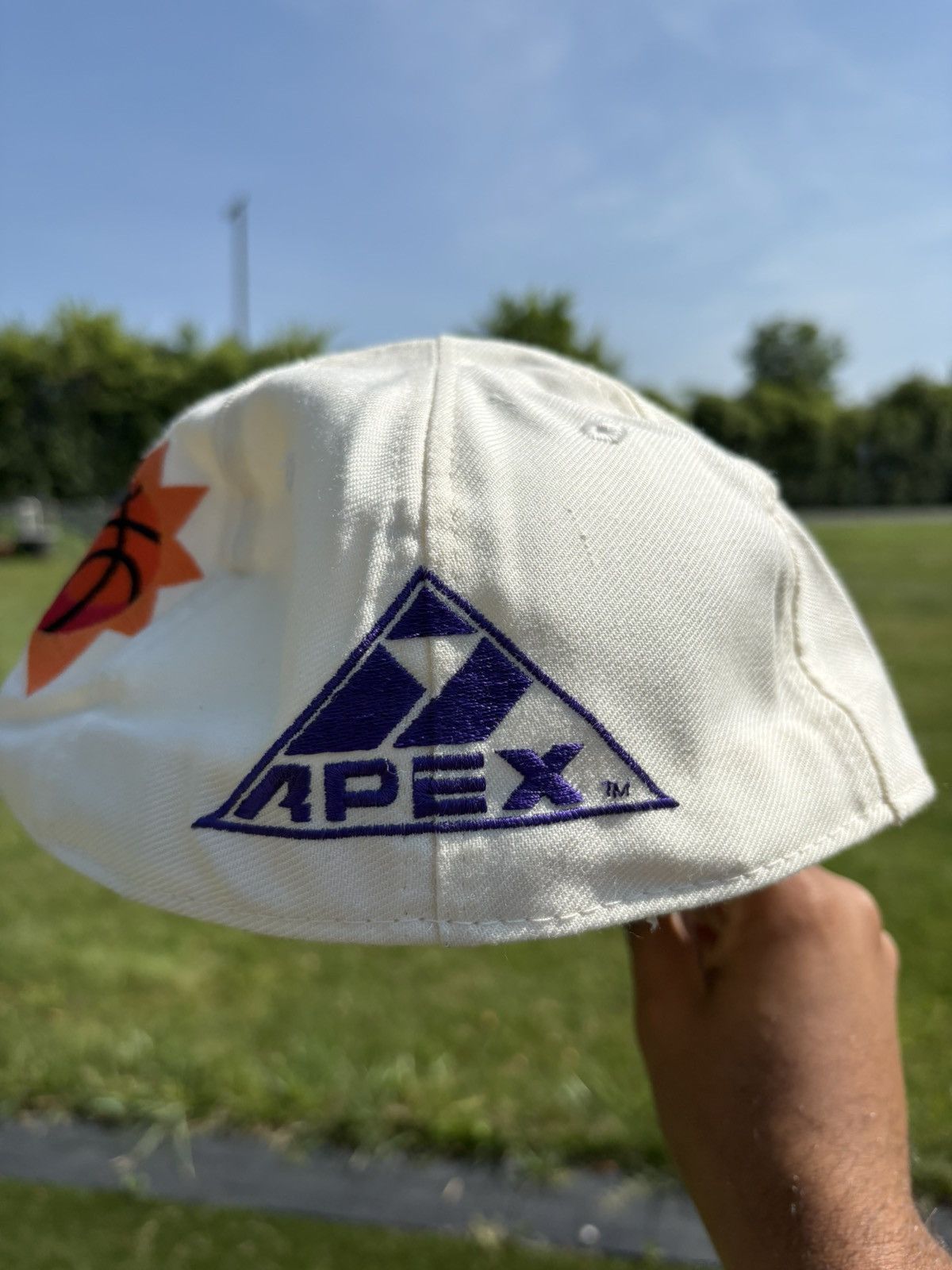 Apex Phoenix Suns NBA Apex One Vintage 90s NOS NWT Hat 7 1/4 Size ONE SIZE - 6 Thumbnail