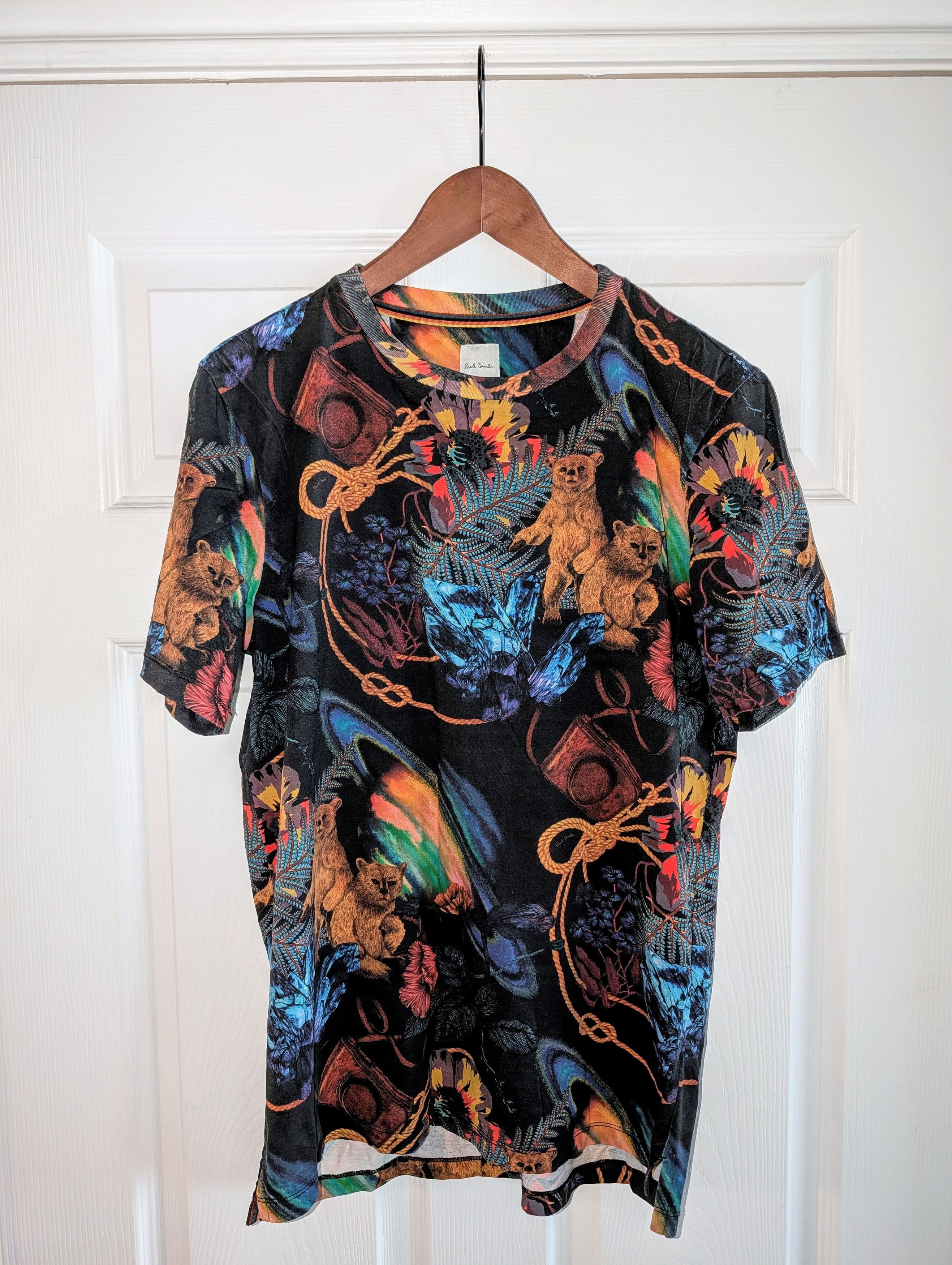 Paul Smith PAUL SMITH MAINLINE EXPLORER BEAR T-SHIRT Size US S / EU 44-46 / 1 - 1 Thumbnail