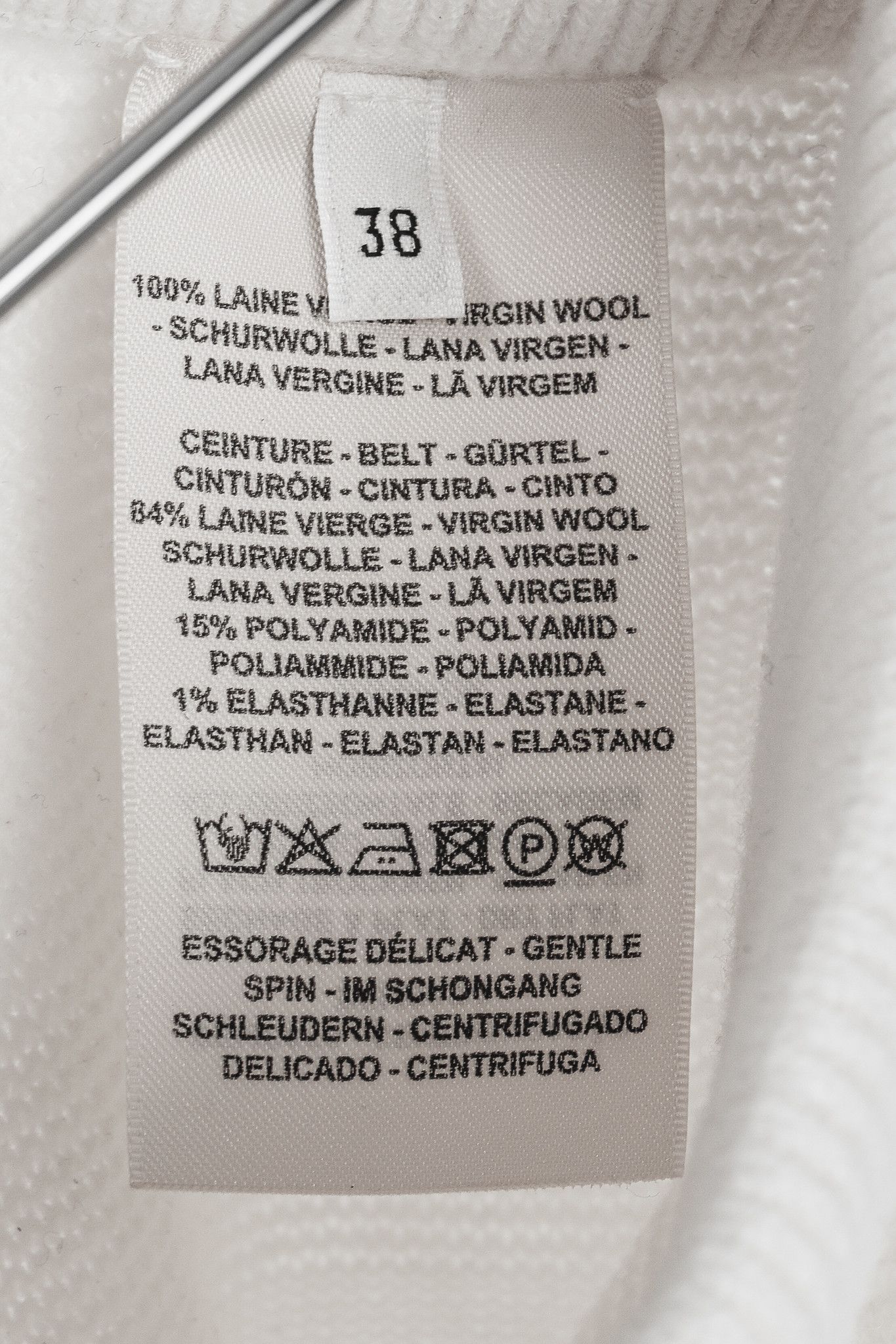 Hermes Hermes Cream Monogram Wool-Knit Sweater Vest & Pants Set Size M / US 6-8 / IT 42-44 - 3 Thumbnail