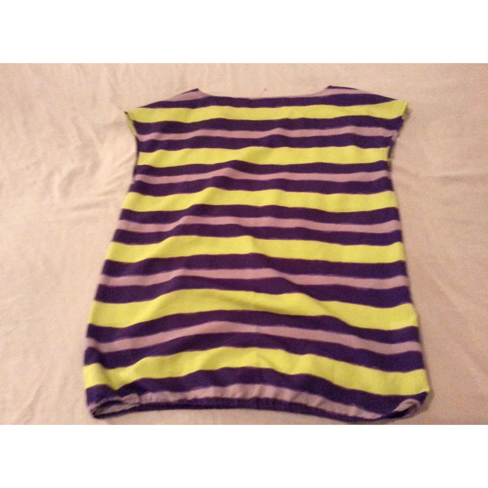 Ann Taylor Womens Ann Taylor Shirt Blouse S Small Purple Green Blouse Womens S Green 90s (if applicable) Size S / US 4 / IT 40 - 2 Thumbnail