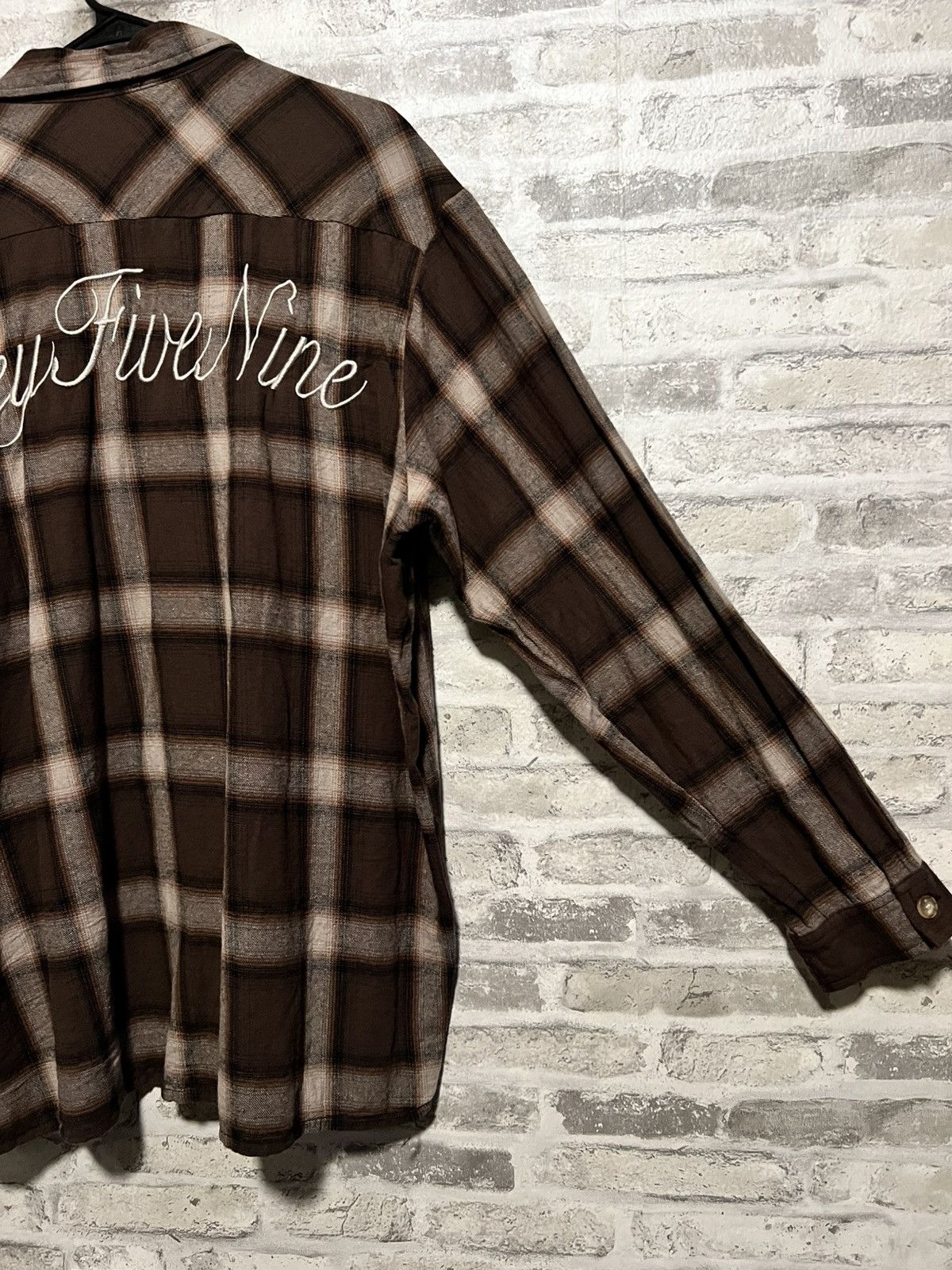 G59 Records G59 - SHADOW PLAID ZIP FLANNEL (BROWN) LARGE Size US L / EU 52-54 / 3 - 10 Thumbnail