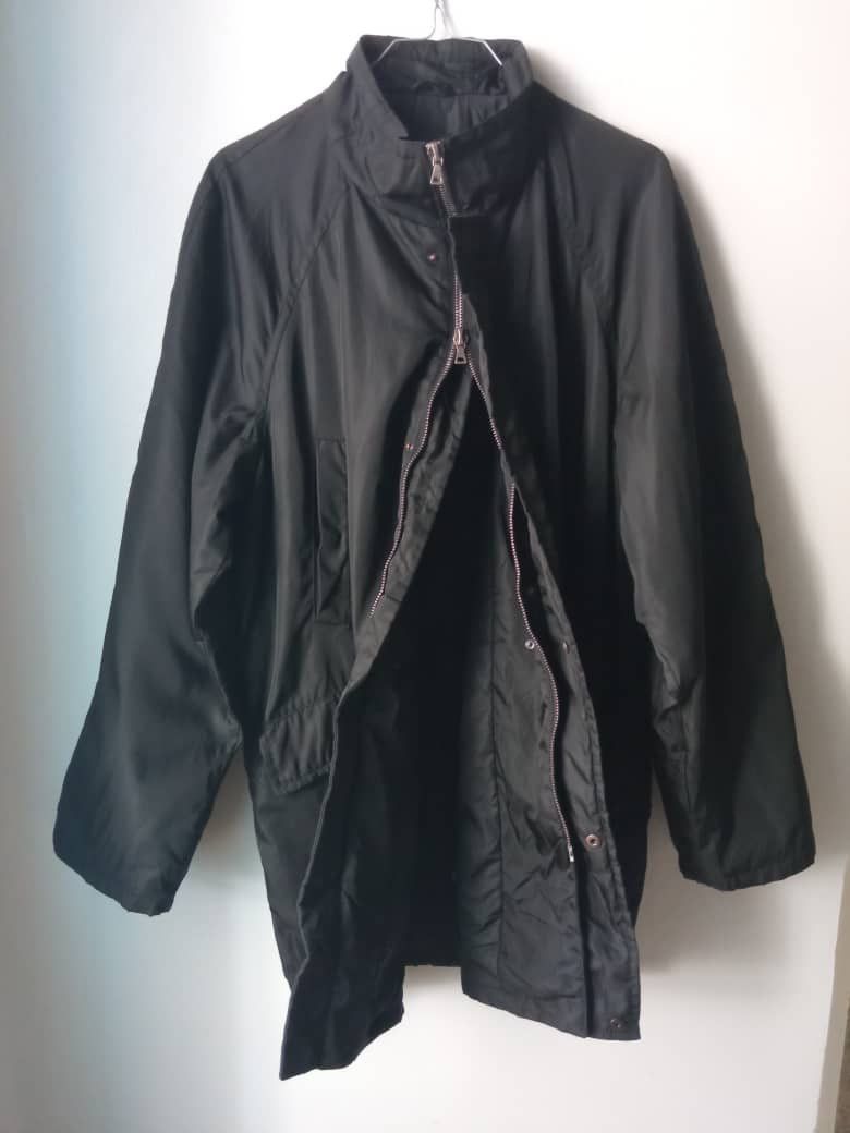 Prada Vintage Prada Milano Long Jacket Nylon OVERSIZED Size US L / EU 52-54 / 3 - 7 Thumbnail