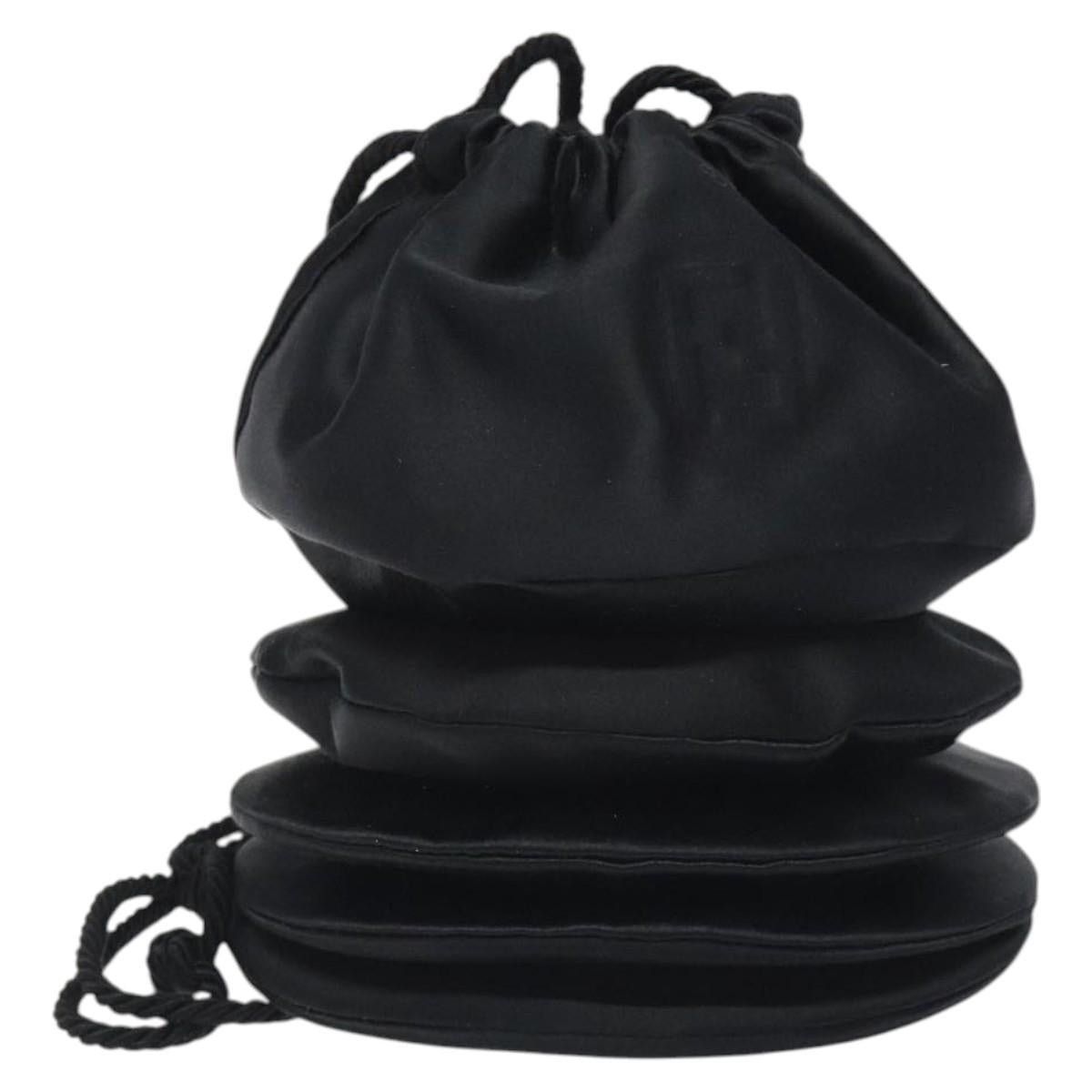 Fendi FENDI Shoulder Bag Satin Black Size ONE SIZE - 1 Thumbnail