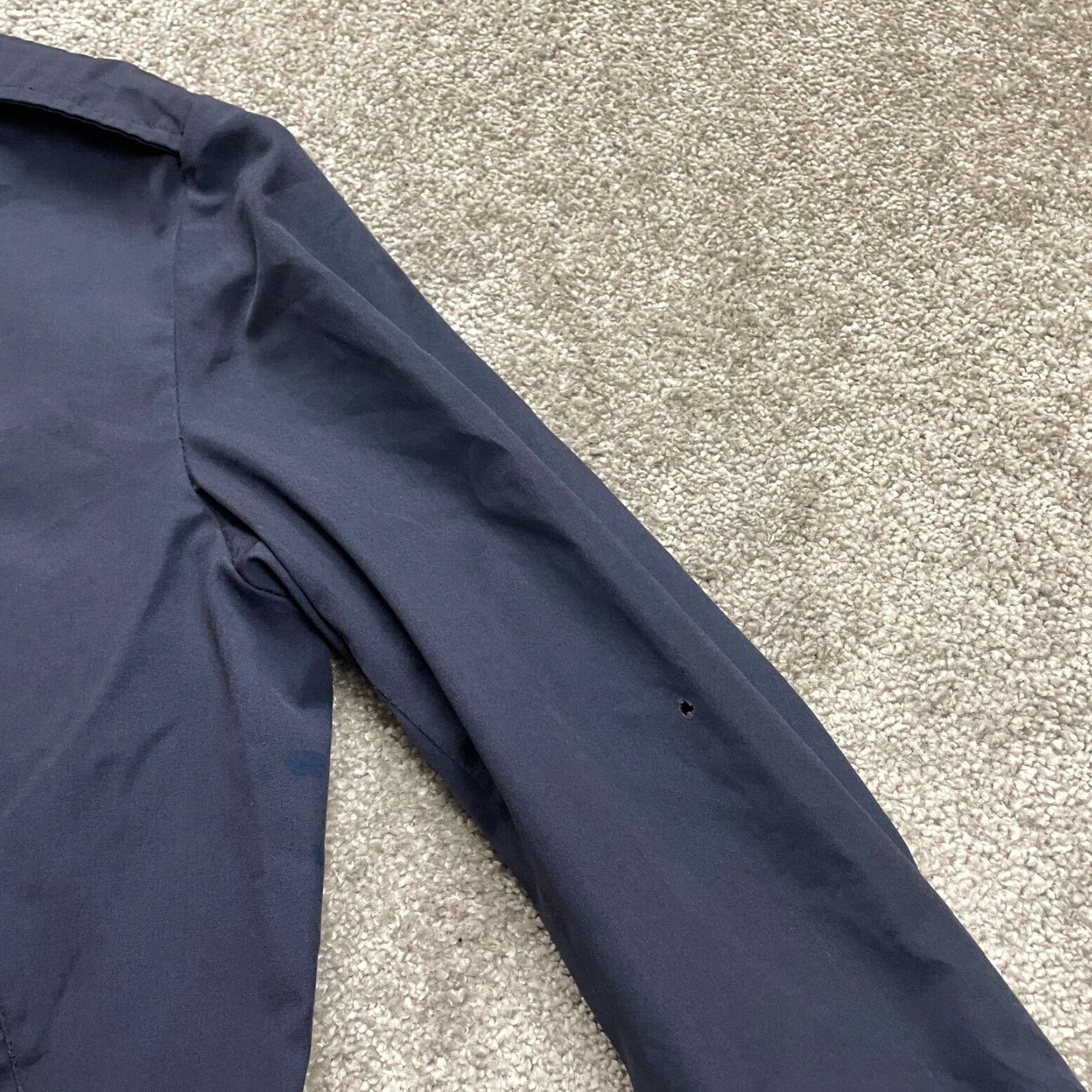 Vintage Blauer Jacket Men Medium Navy Blue Full Zip Collared Outdoor Casual Ceiling Zero Size US M / EU 48-50 / 2 - 5 Thumbnail