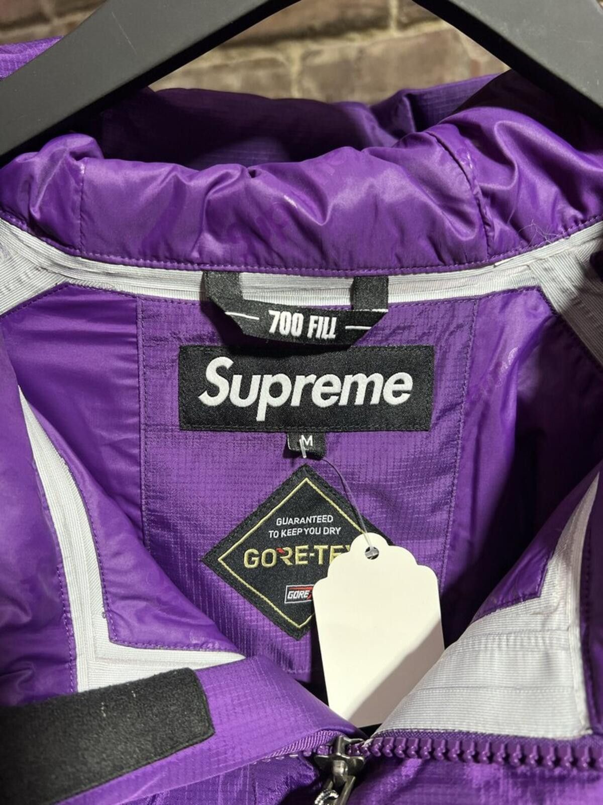 Supreme Supreme Purple Gortex Purple Puffer Sz. M Size ONE SIZE - 3 Thumbnail
