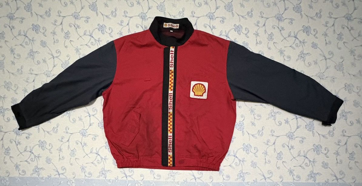 Vintage Shell Jacket Racing Ferrari Racing Design Size US L / EU 52-54 / 3 - 1 Thumbnail