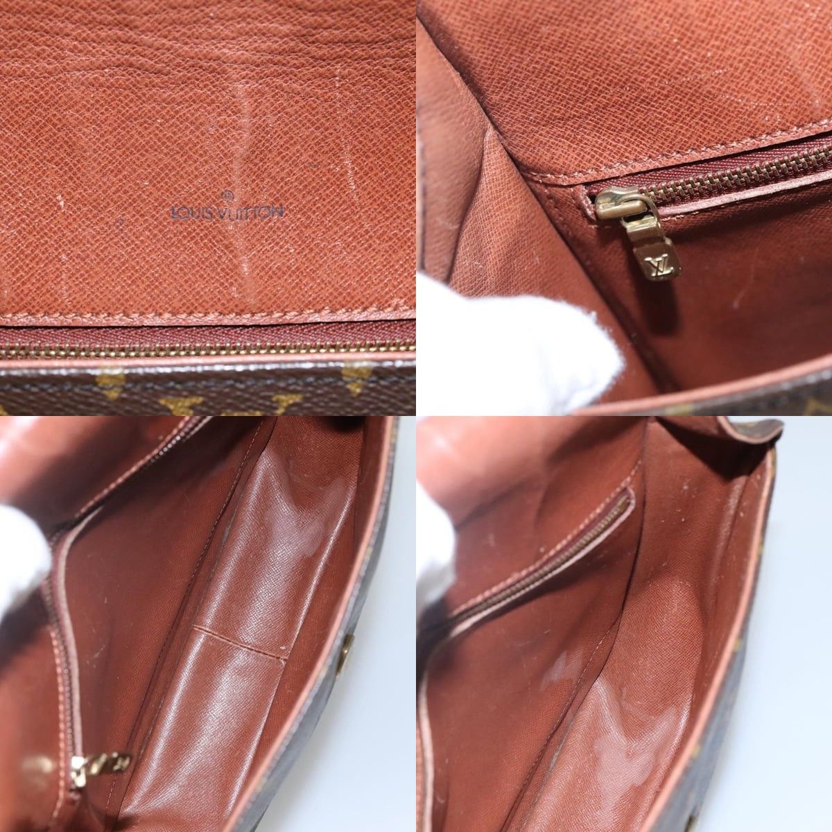 Louis Vuitton LOUIS VUITTON Monogram Saint Cloud GM Shoulder Bag M51242 Size ONE SIZE - 12 Thumbnail