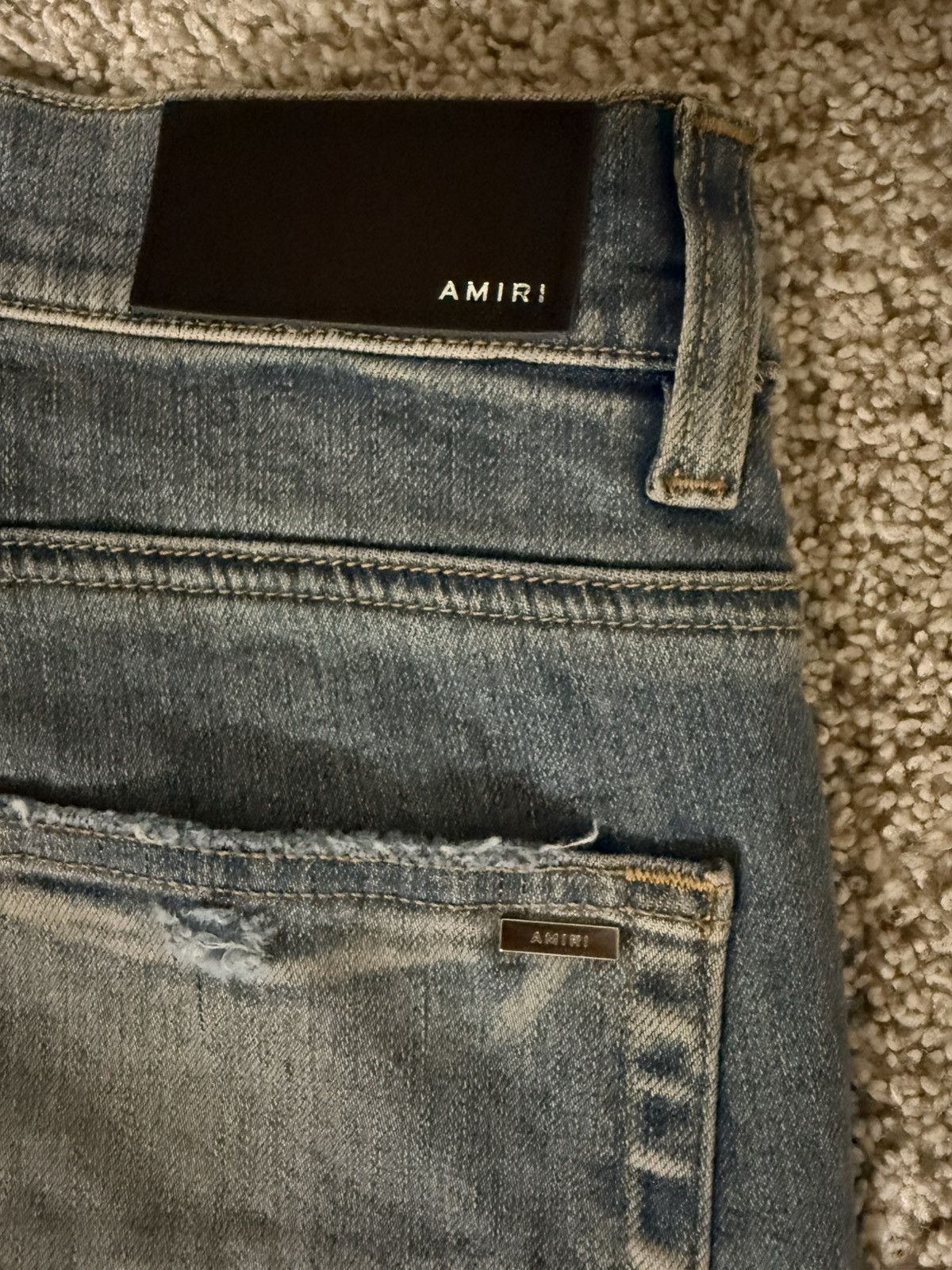Amiri Amiri Rainbow Paisley Thrasher Jeans Size US 31 - 3 Thumbnail