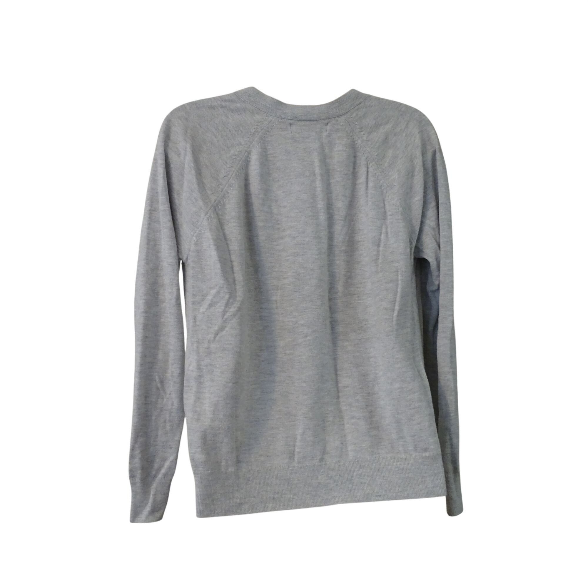 Banana Republic Banana Republic Forever Sweater Gray Women Size M V-Neck Size M / US 6-8 / IT 42-44 - 3 Thumbnail
