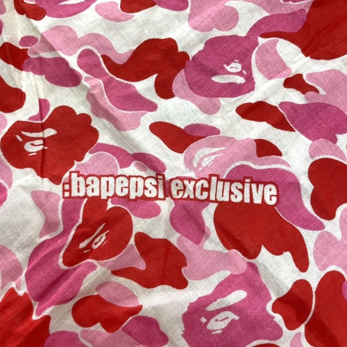 Bape 2001 Bapepsi Exclusive & 2002 Bapesta Bandana Handkerchief Size ONE SIZE - 5 Thumbnail