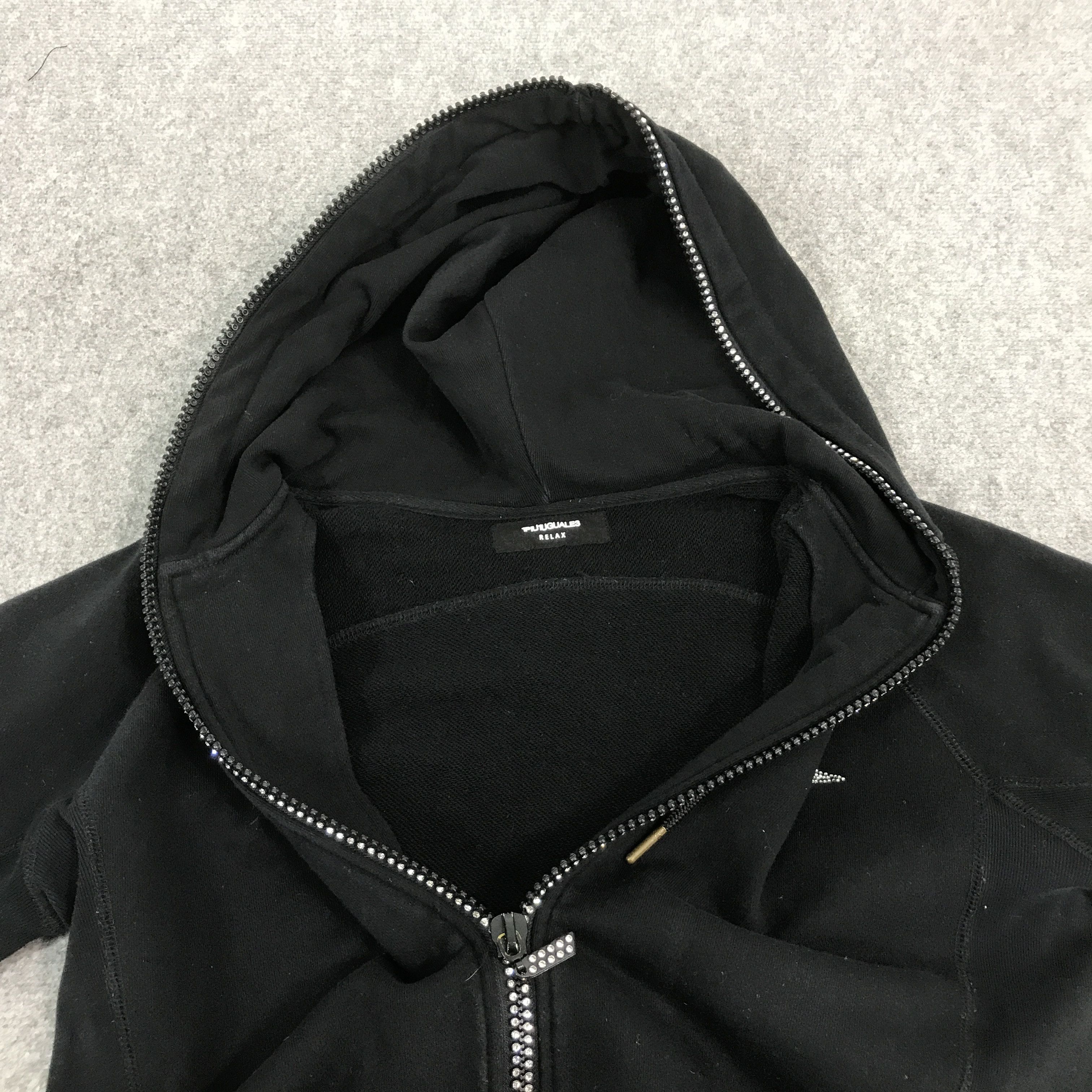 If Six Was Nine × Japanese Brand × Le Grande Bleu (L.G.B.) JAPANESE FASHION RELAX BLACK HOODIES JACKET Size US L / EU 52-54 / 3 - 7 Thumbnail