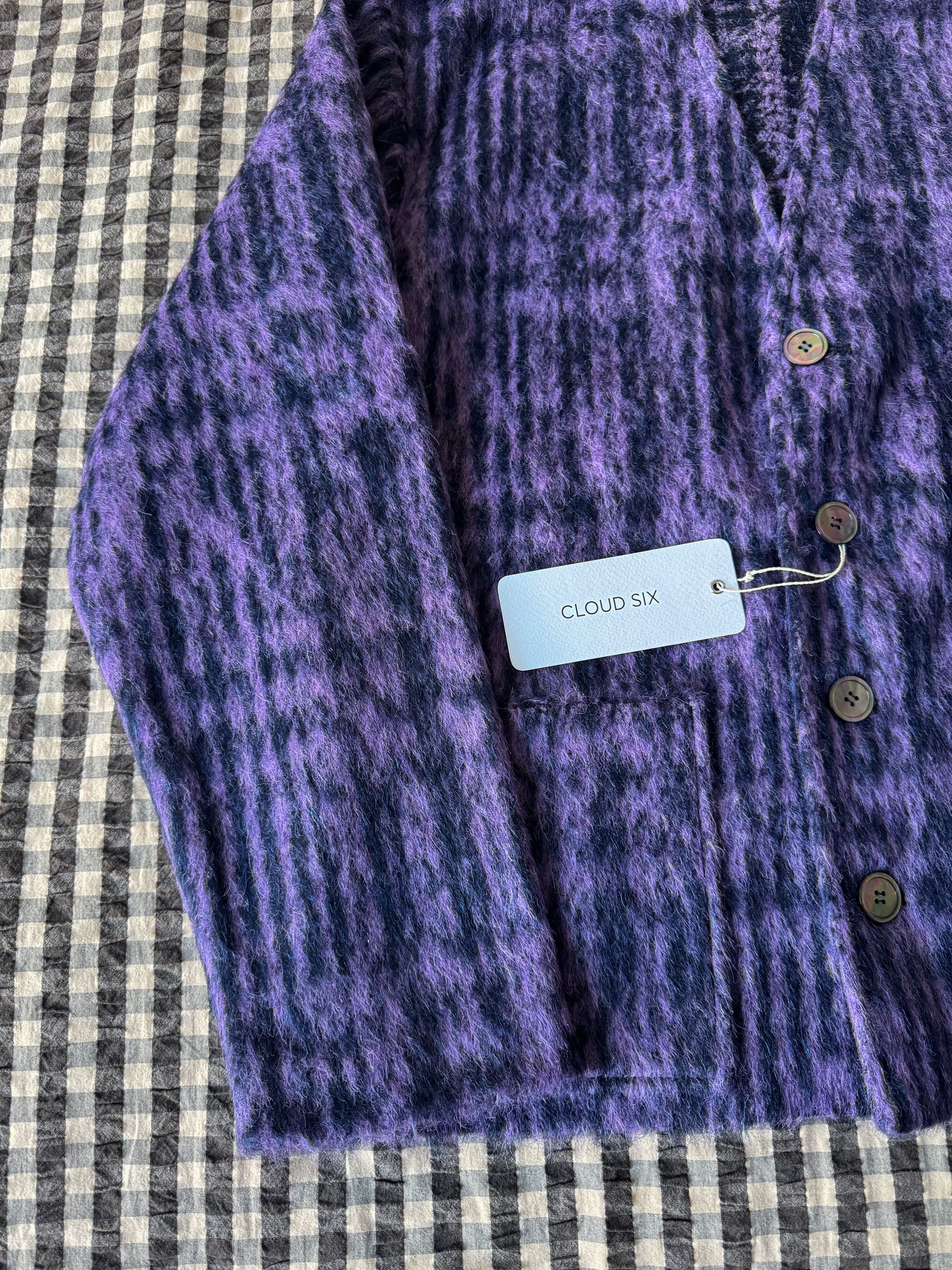 Other UK Alpaca Wool Pimp Cardigan Size M (Deadstock Italian Fabric) Size US M / EU 48-50 / 2 - 2 Thumbnail