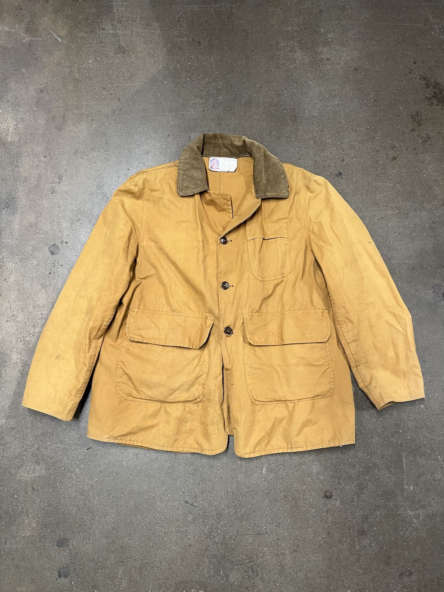 Carhartt × Vintage Vintage 1970s Pontiac Water Repellant Duck Canvas Jacket Size L Size US L / EU 52-54 / 3 - 1 Thumbnail