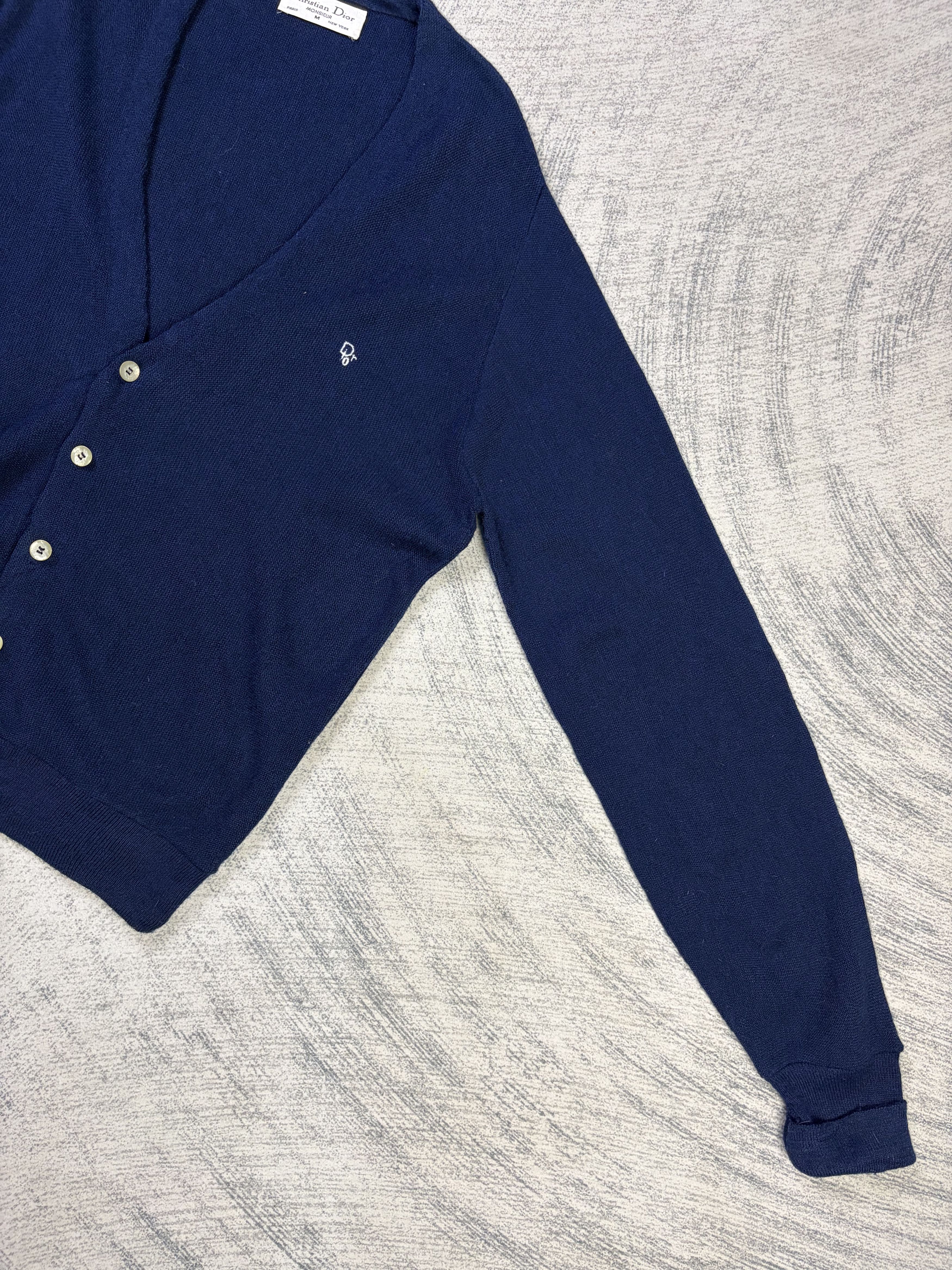Christian Dior Monsieur Vintage Christian Dior Knitted Cardigan Made in USA Size US M / EU 48-50 / 2 - 5 Thumbnail