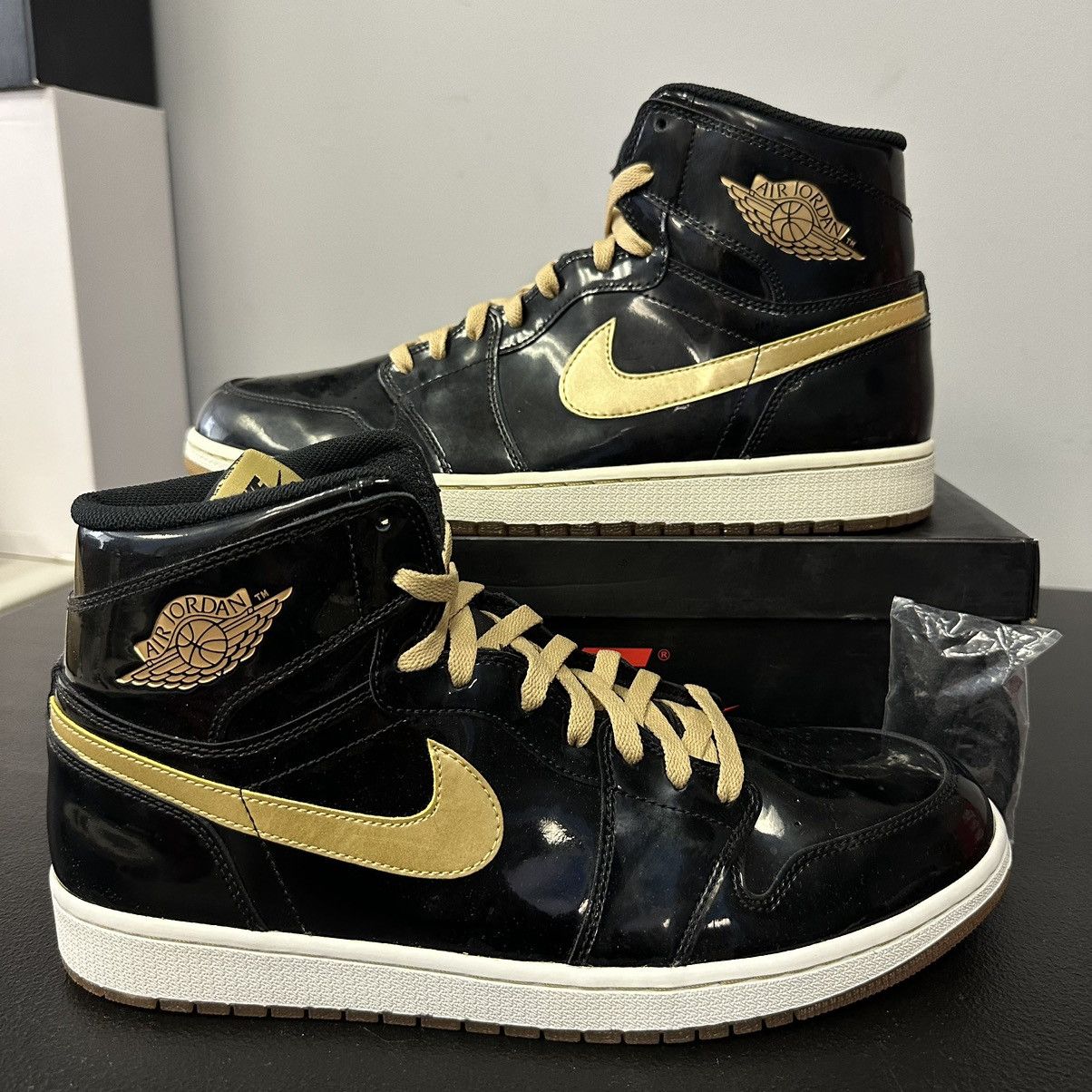 Jordans Sneakers Air Jordan Retro 14 Black And Yellow Jordan 14 Retro  Thunder Men's 487471-070, image size:1204x1204