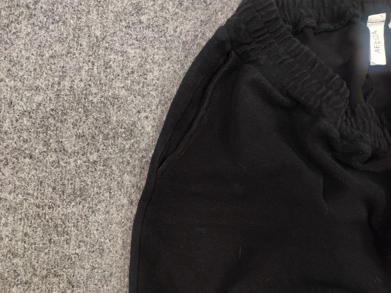 Other AELIZA studio Design unique Black Baggy inside out shorts Size US 32 / EU 48 - 6 Thumbnail